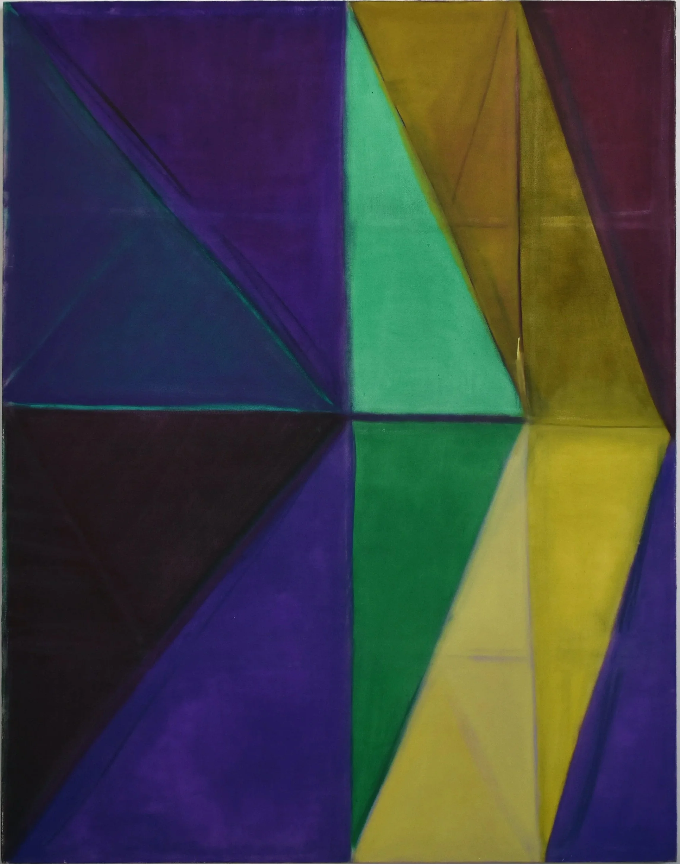 fast painting, 2024, oil on canvas, 62x48 inches