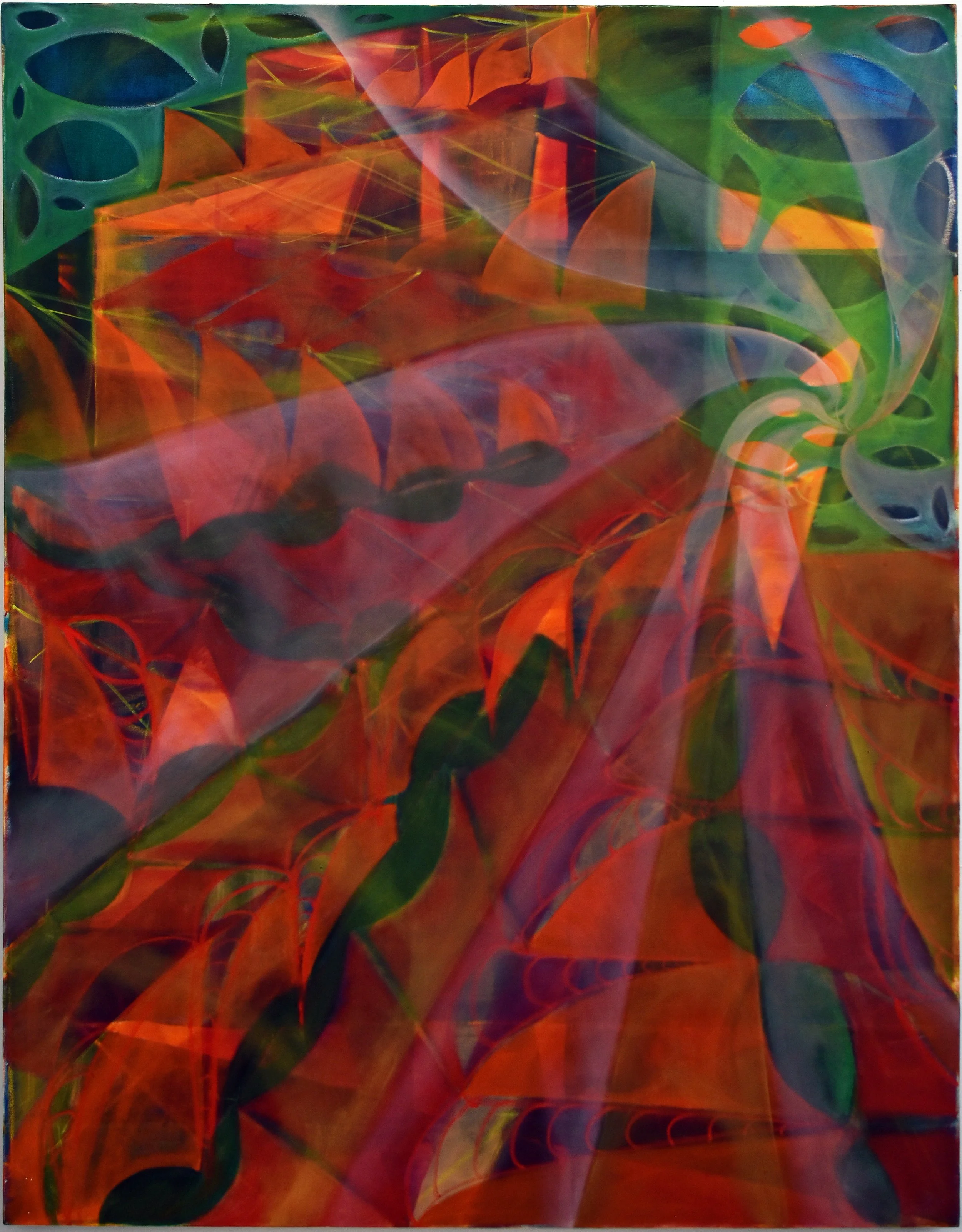 Centipede hurts, 2024
oil on canvas, 62x48 inches