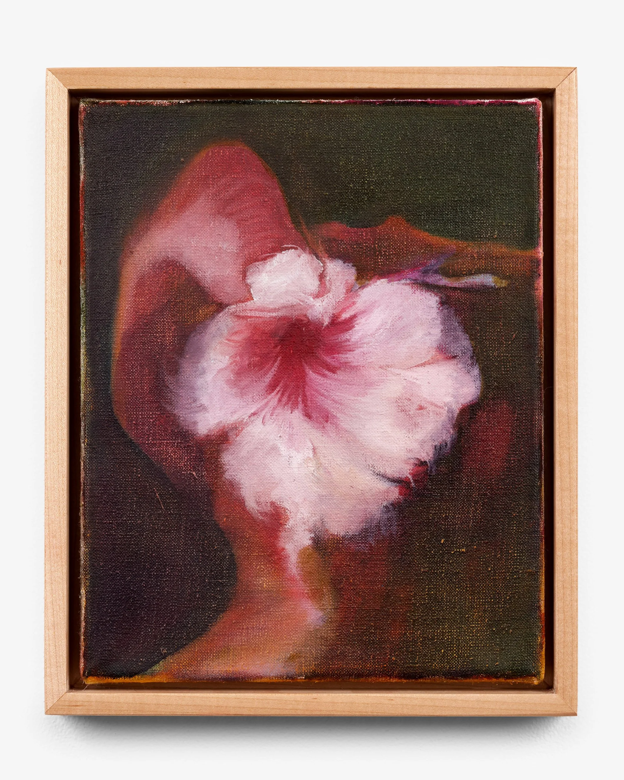 To the infinite center, 2026, oil on linen, 10 x 8 inches