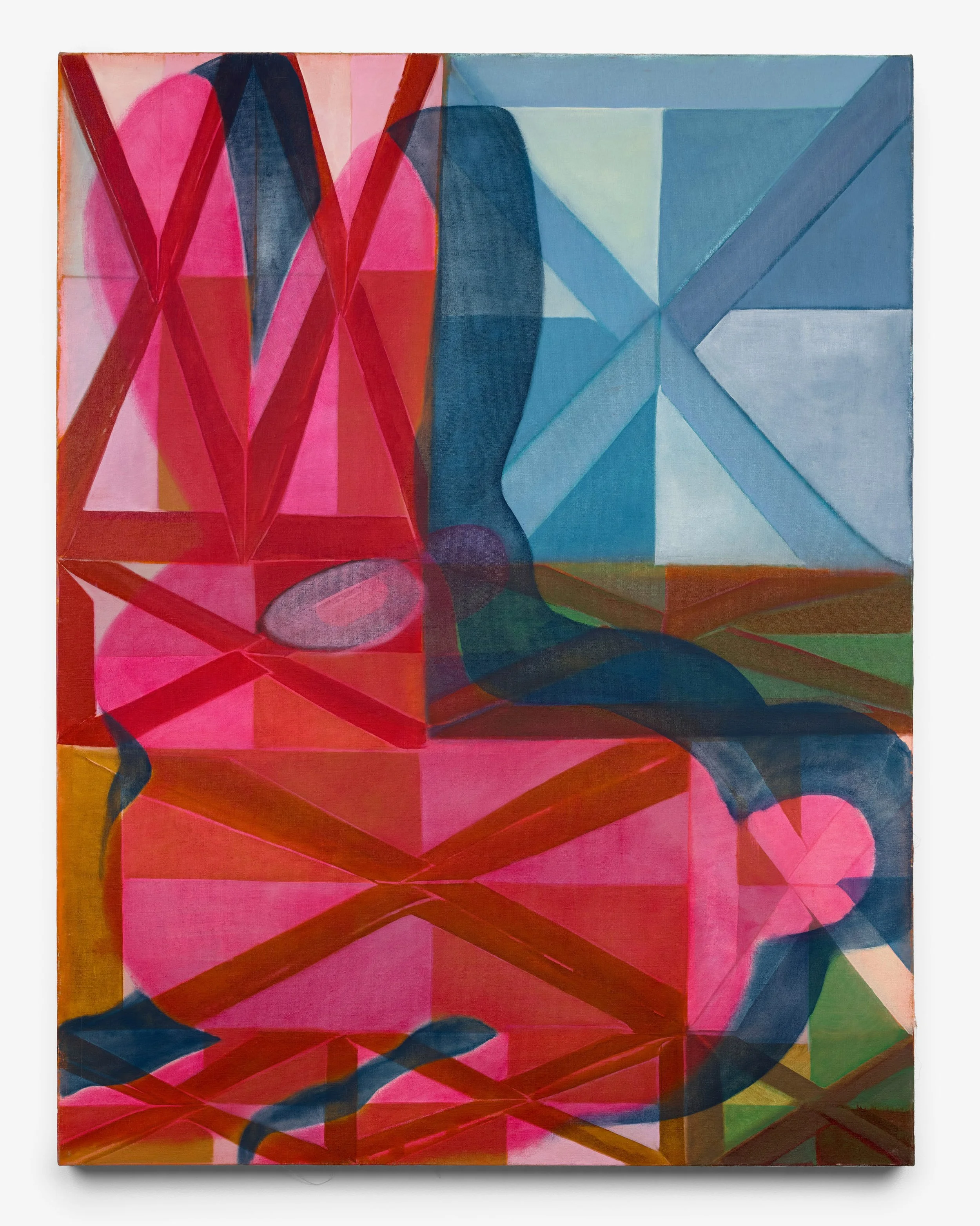 Brutal Phenotype, 2025, oil on linen, 48 x 37 inches