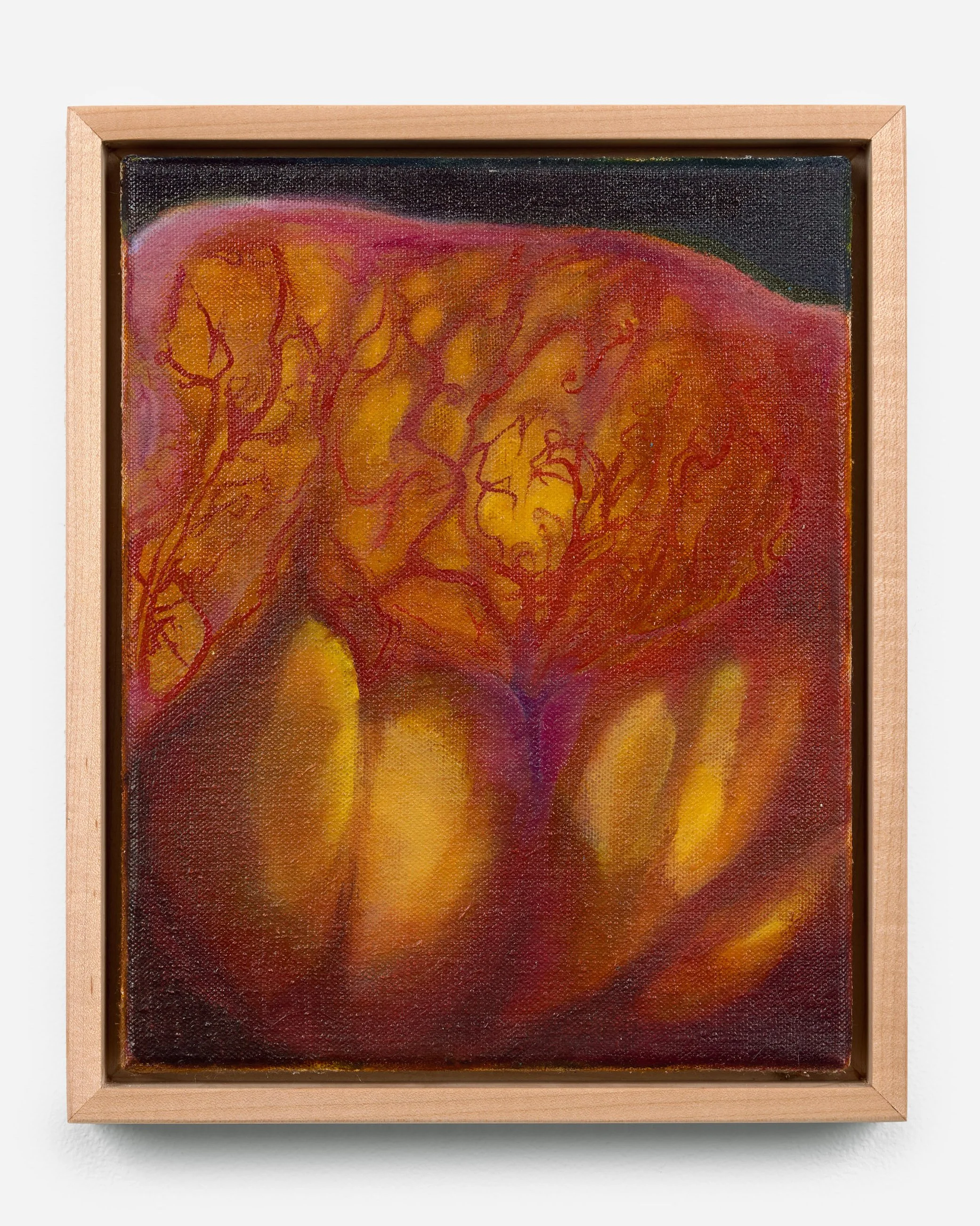 Craving miracles, 2026, oil on linen, 10 x 8 inches