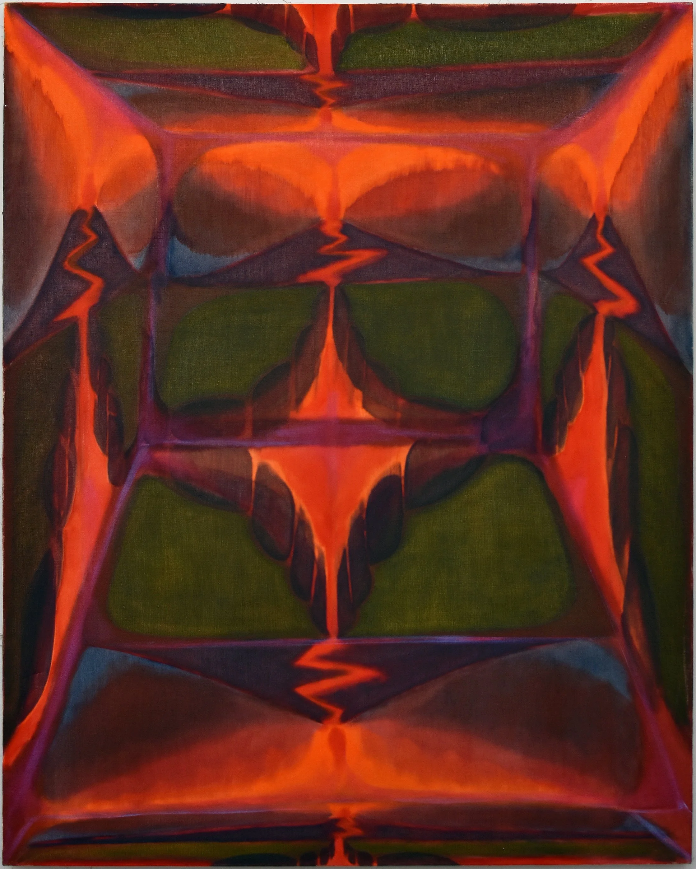 space utility volcano, 2024
oil on linen, 48x37 inches