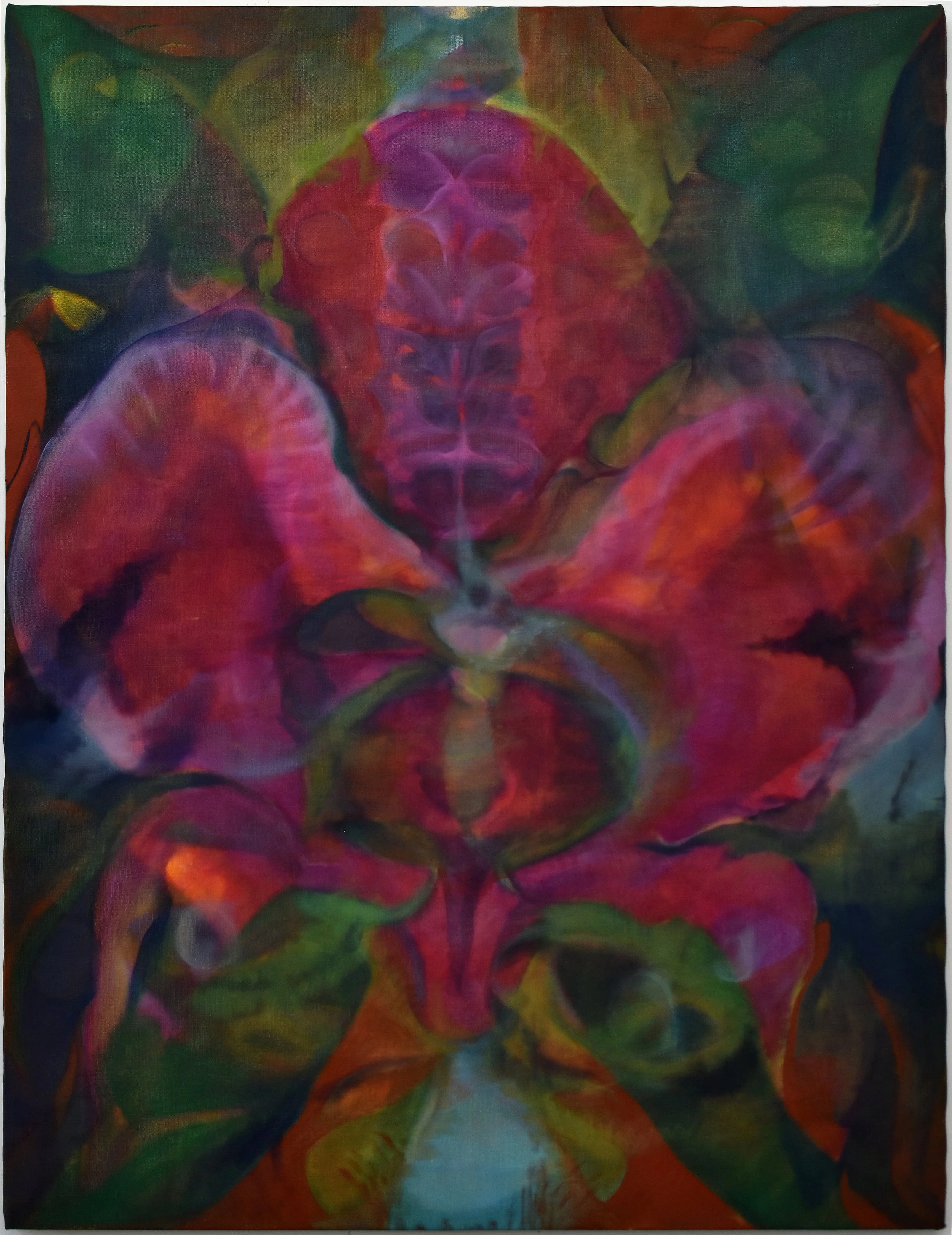 The everlasting necklace, 2025
oil on linen, 48x37 inches