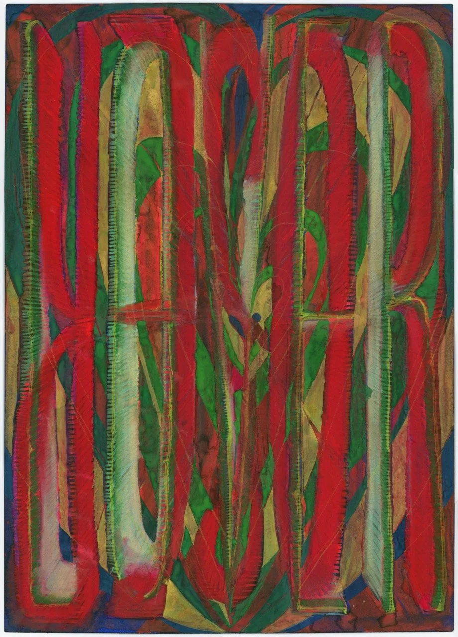 Sunk Cost Fallacy, 2025
poster paint and pastel on paper
30x22 inches