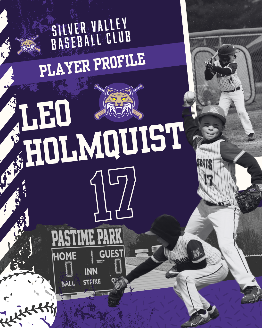 Leo Holmquist: Pitcher, Infield