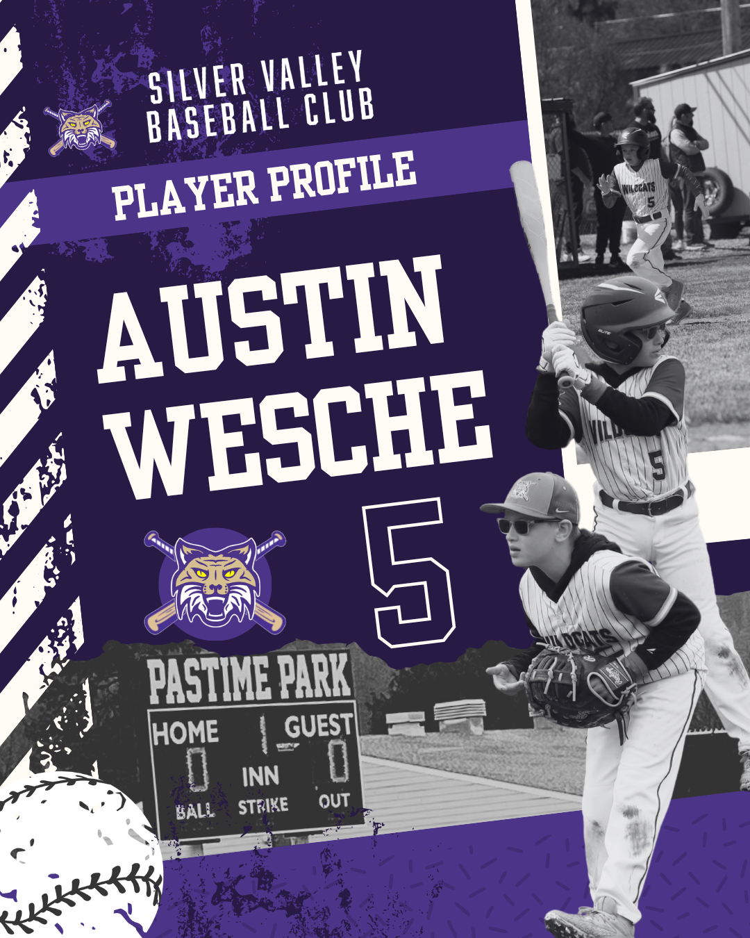 Austin Wesche: 1st, Pitcher