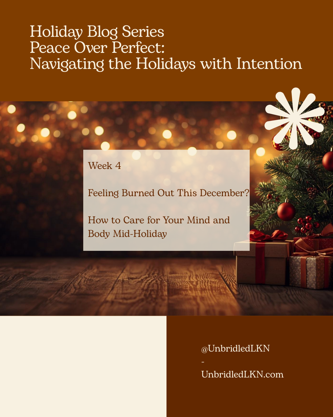 Feeling Burned Out This December? How to Care for Your Mind and Body Mid-Holiday
