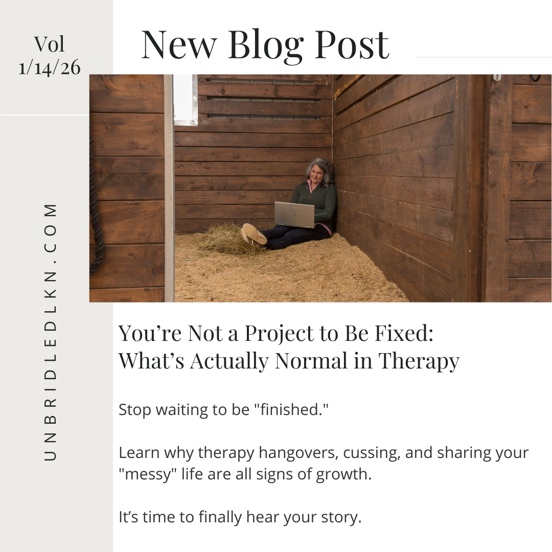 You’re Not a Project to Be Fixed: What’s Actually Normal in Therapy