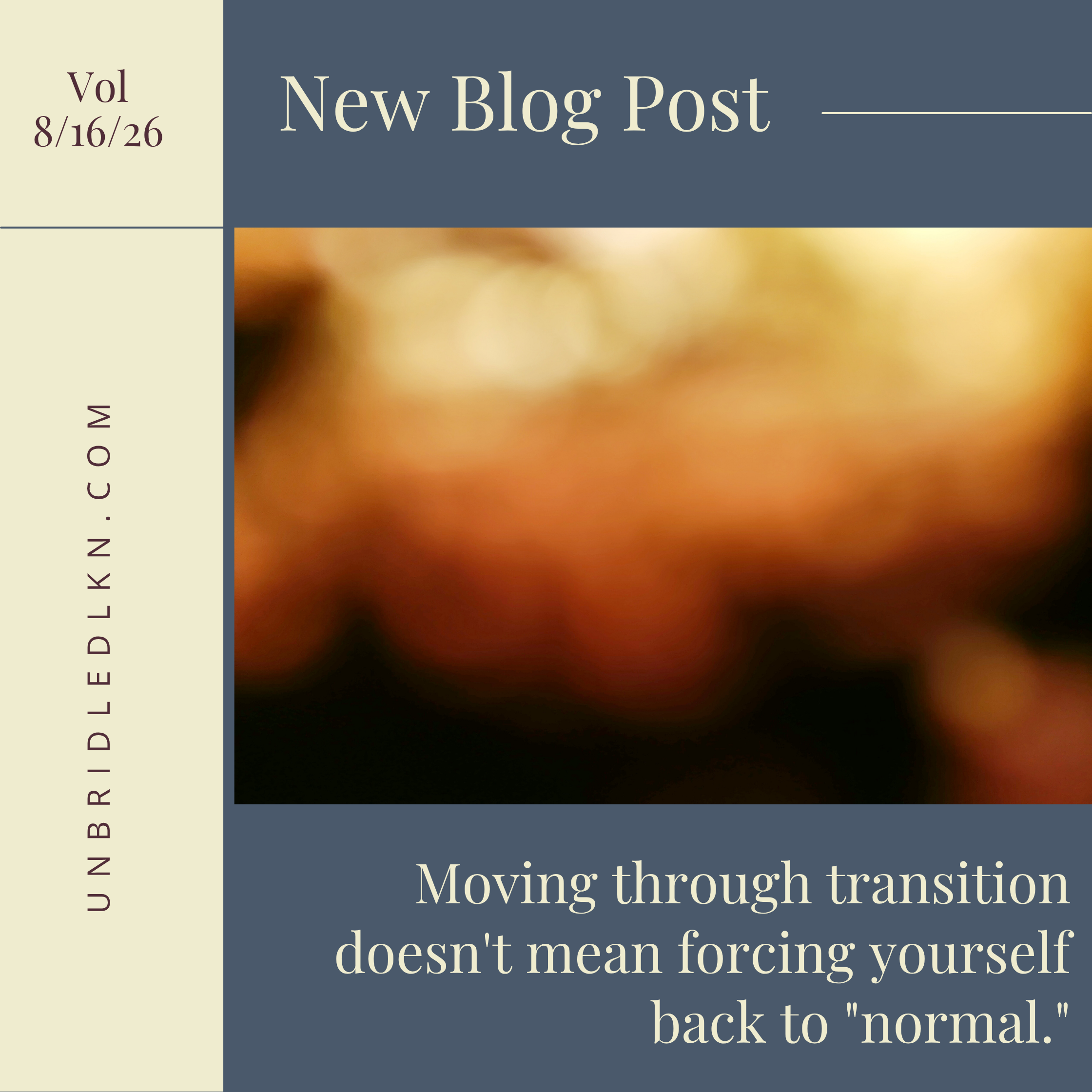 The Myth of "Getting Back to Normal"
