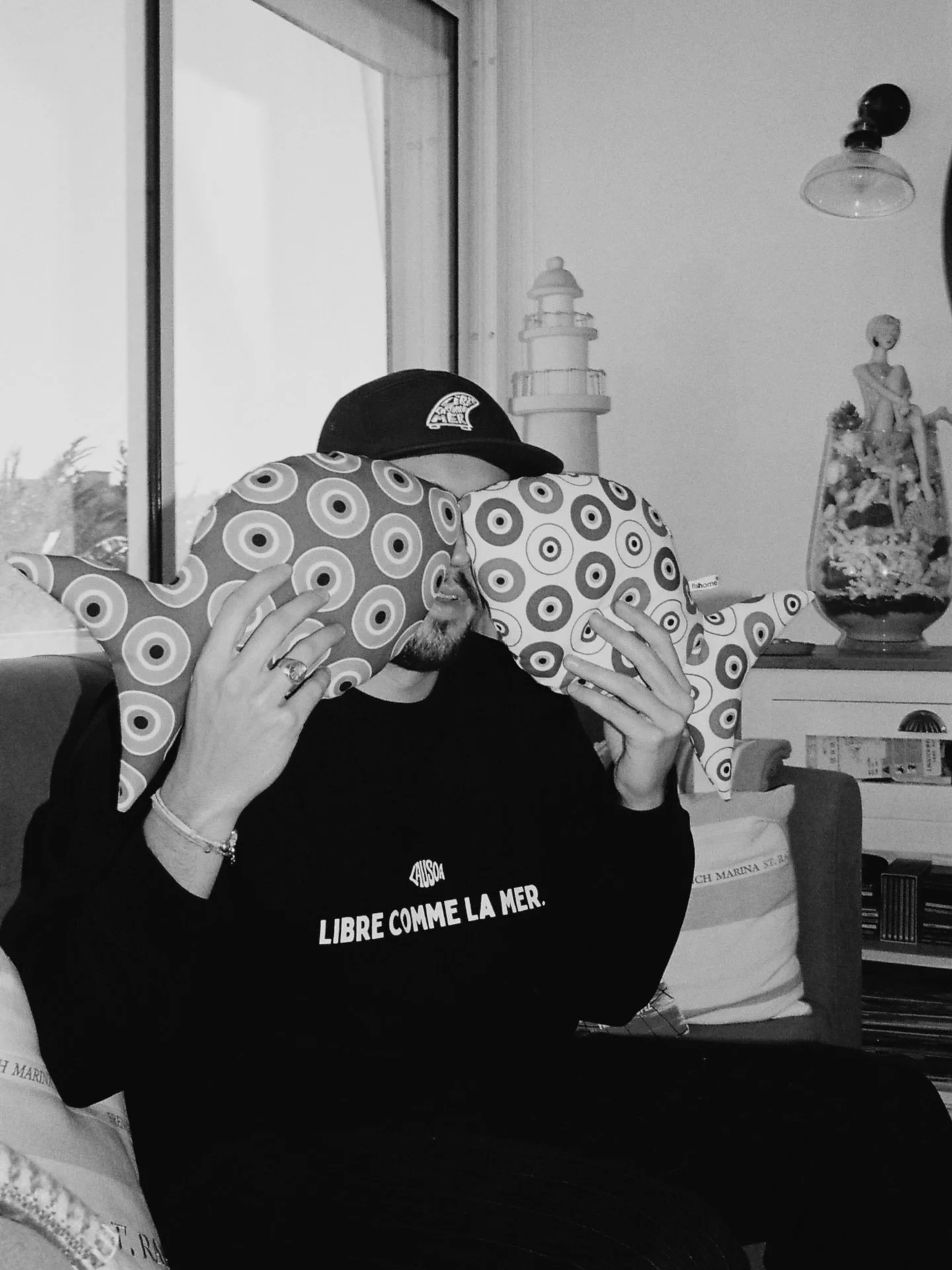 Vision marine 🌊💙🐠
👕Sun drifter 
🧢Single Fin