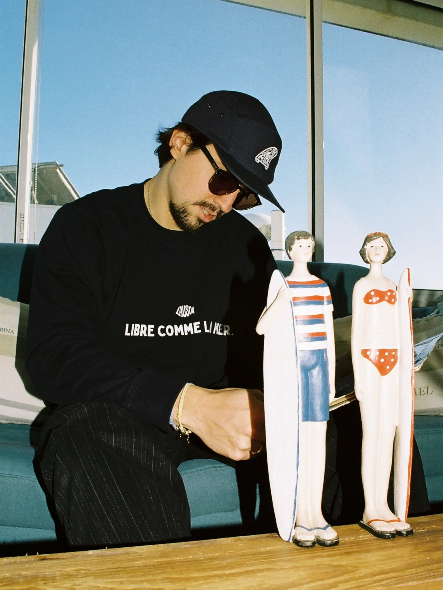 &laquo;&nbsp;Sun Drifter&nbsp;&raquo; en r&eacute;assort 💙🐚
Libre comme la mer 🌊
🧢Single Fin 

#lifestylebrand #librecommelamer #lausoa