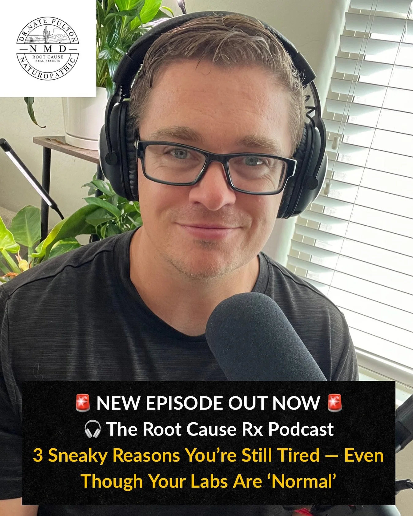 You&rsquo;re not crazy. You&rsquo;re just tired &mdash; and no one&rsquo;s asking why.
Episode 2 of the Root Cause Rx Podcast just dropped 🎙️
And we&rsquo;re diving deep into 3 sneaky reasons you&rsquo;re still exhausted&hellip; even though your lab