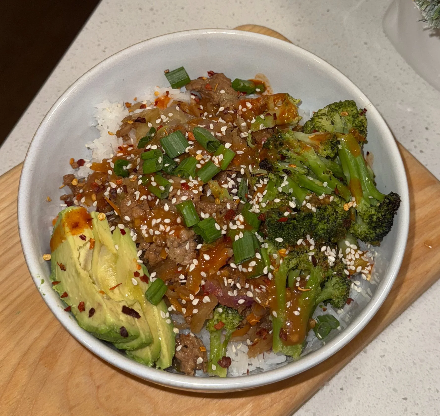 Healthy Egg Roll in a Bowl (High Protein &amp; High Fibre) 