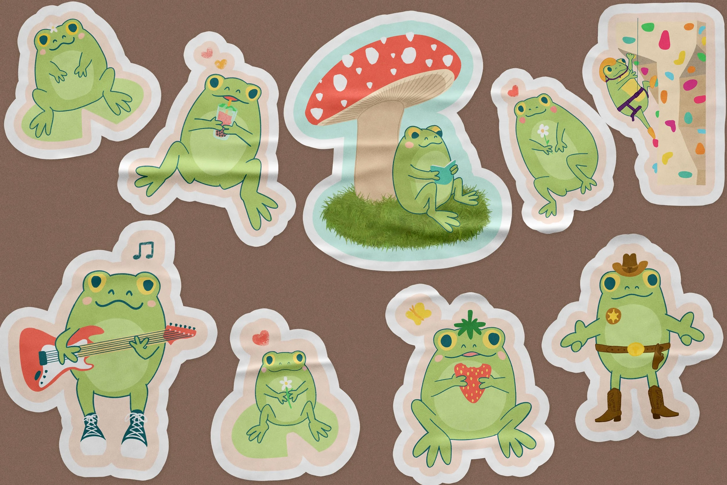 Illustrated Stickers