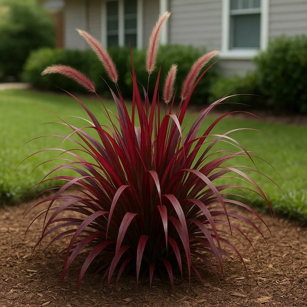 Red Fountain Grass
