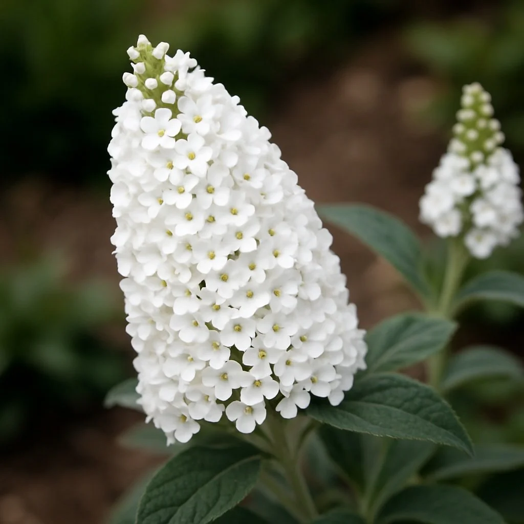 Pugster White Butterfly Bush