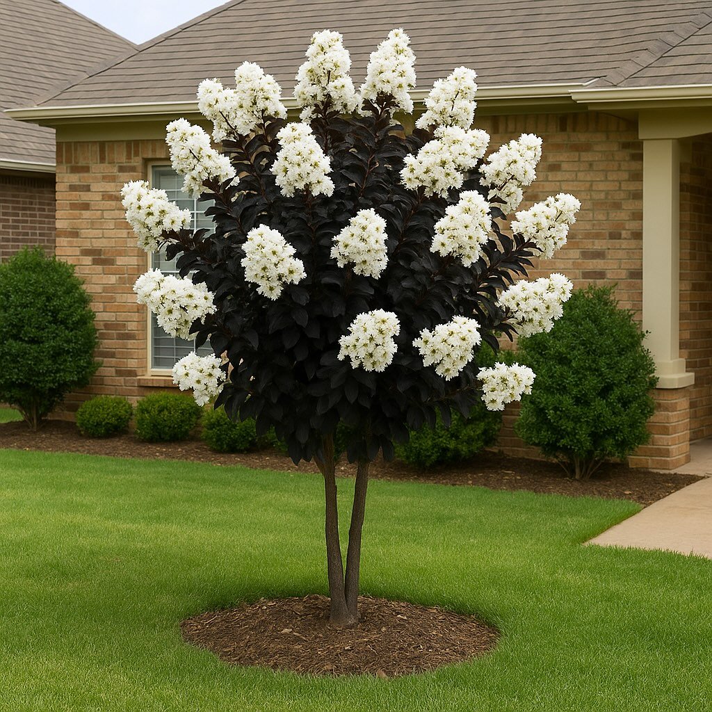 Ebony & Ivory Crape Myrtle