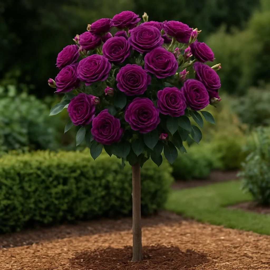 Celestial Night Rose (Tree Form) — H&N Landscaping and Nursery