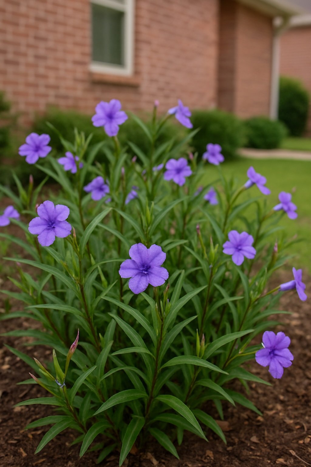 Dwarf Purple Mexican Petunias