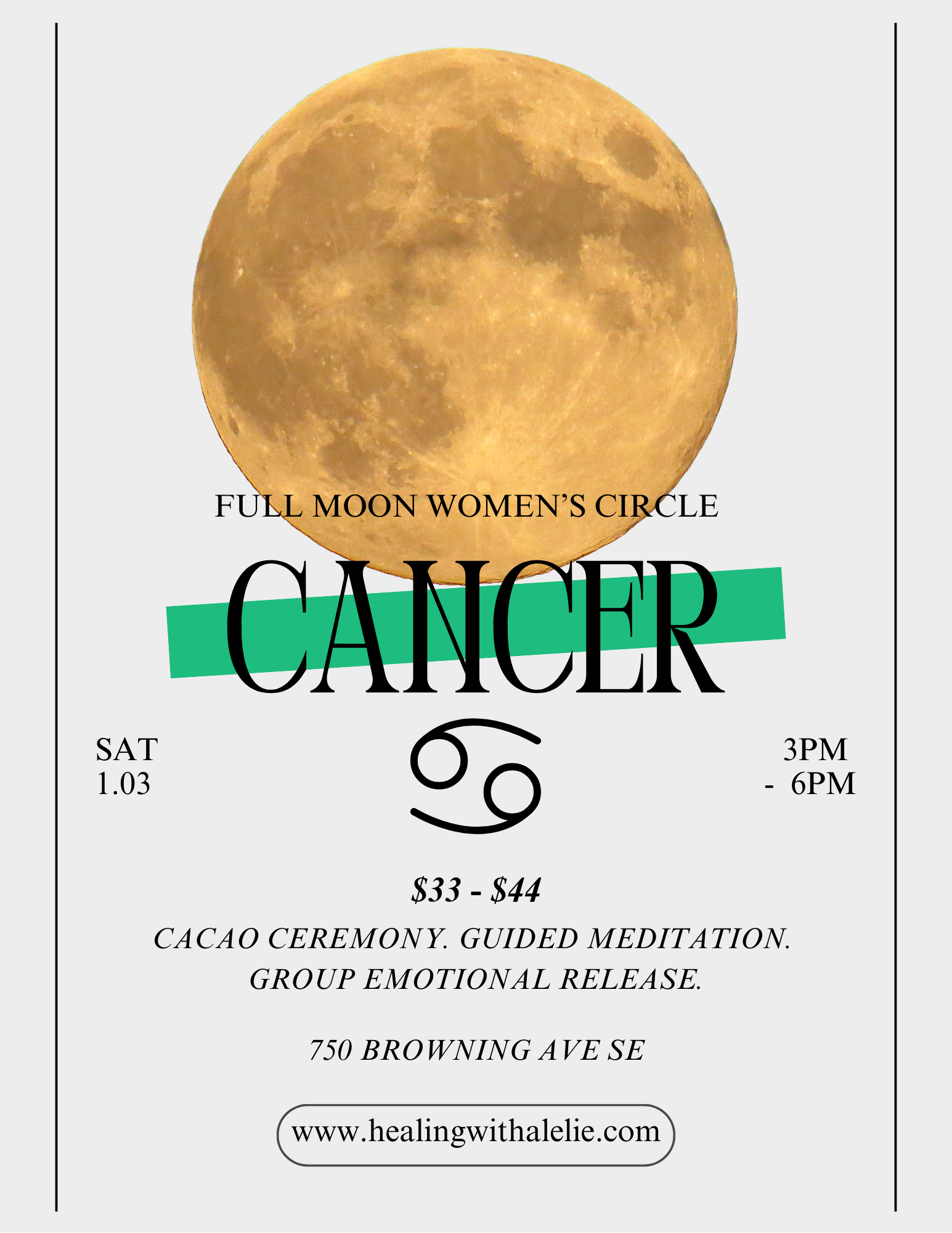 January Full Moon Women's Circle