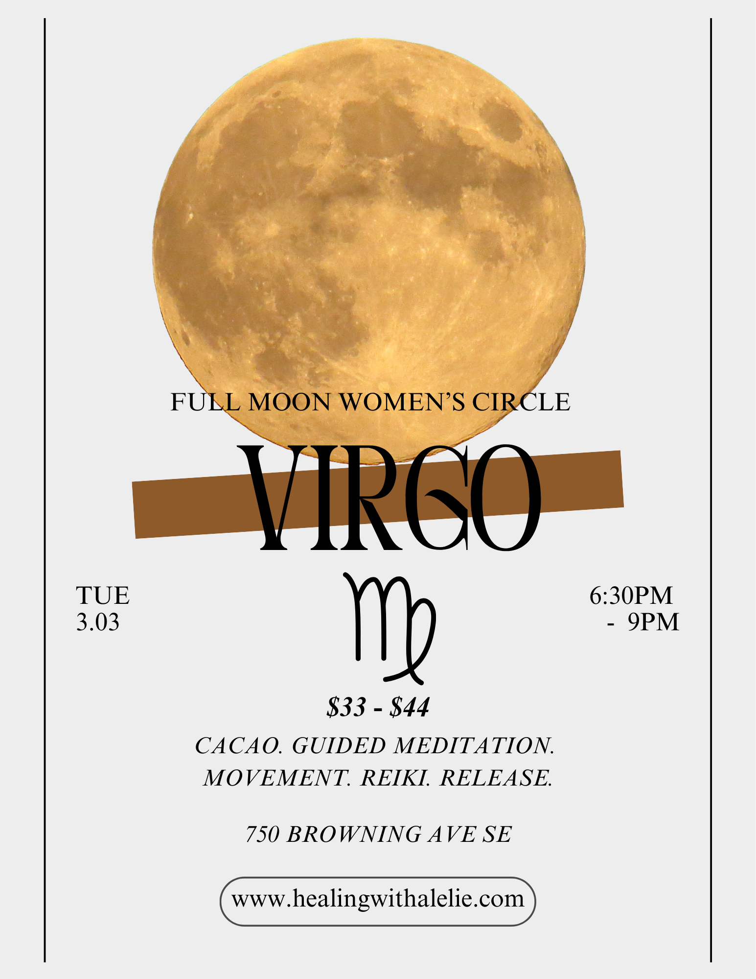 March Full Moon Women's Circle
