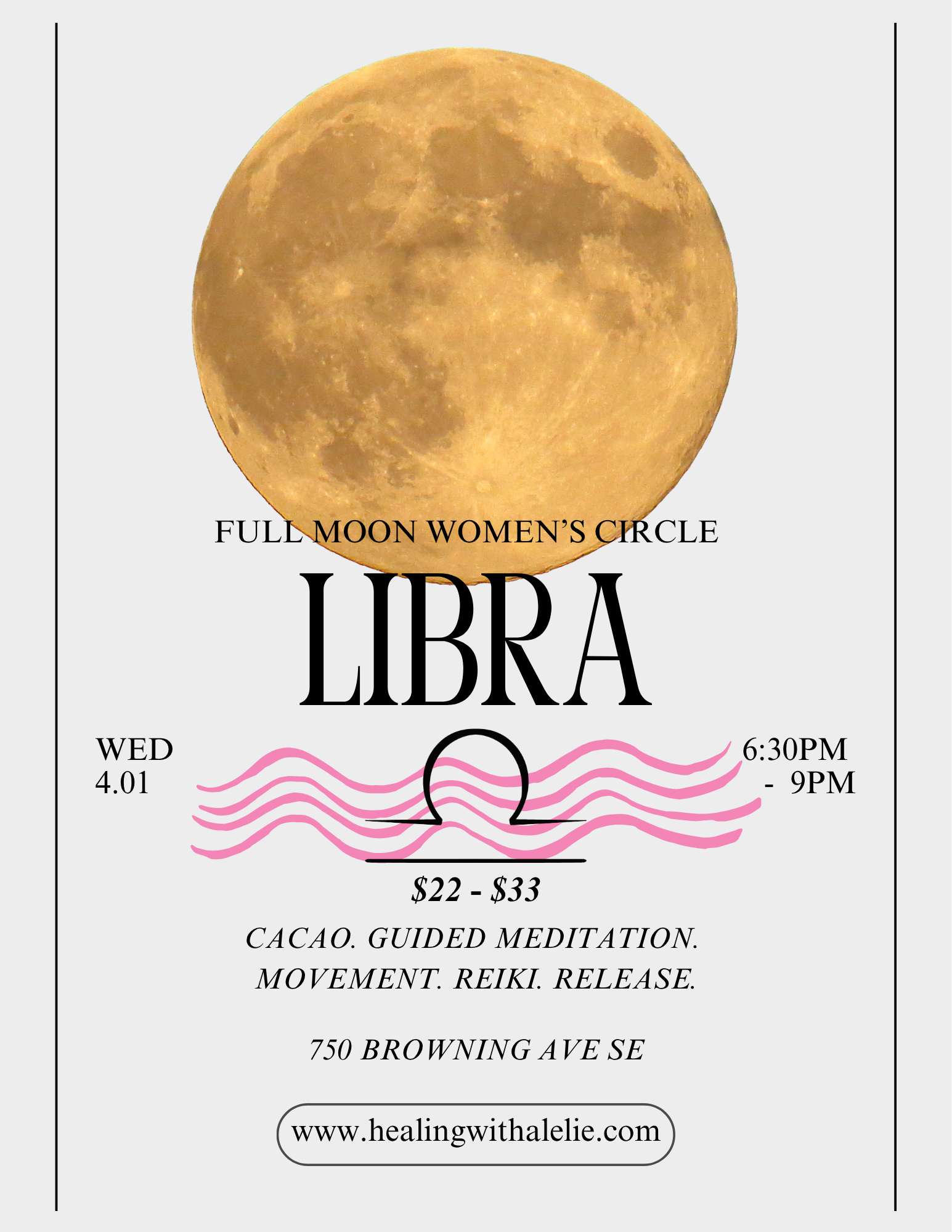 April Full Moon Women's Circle