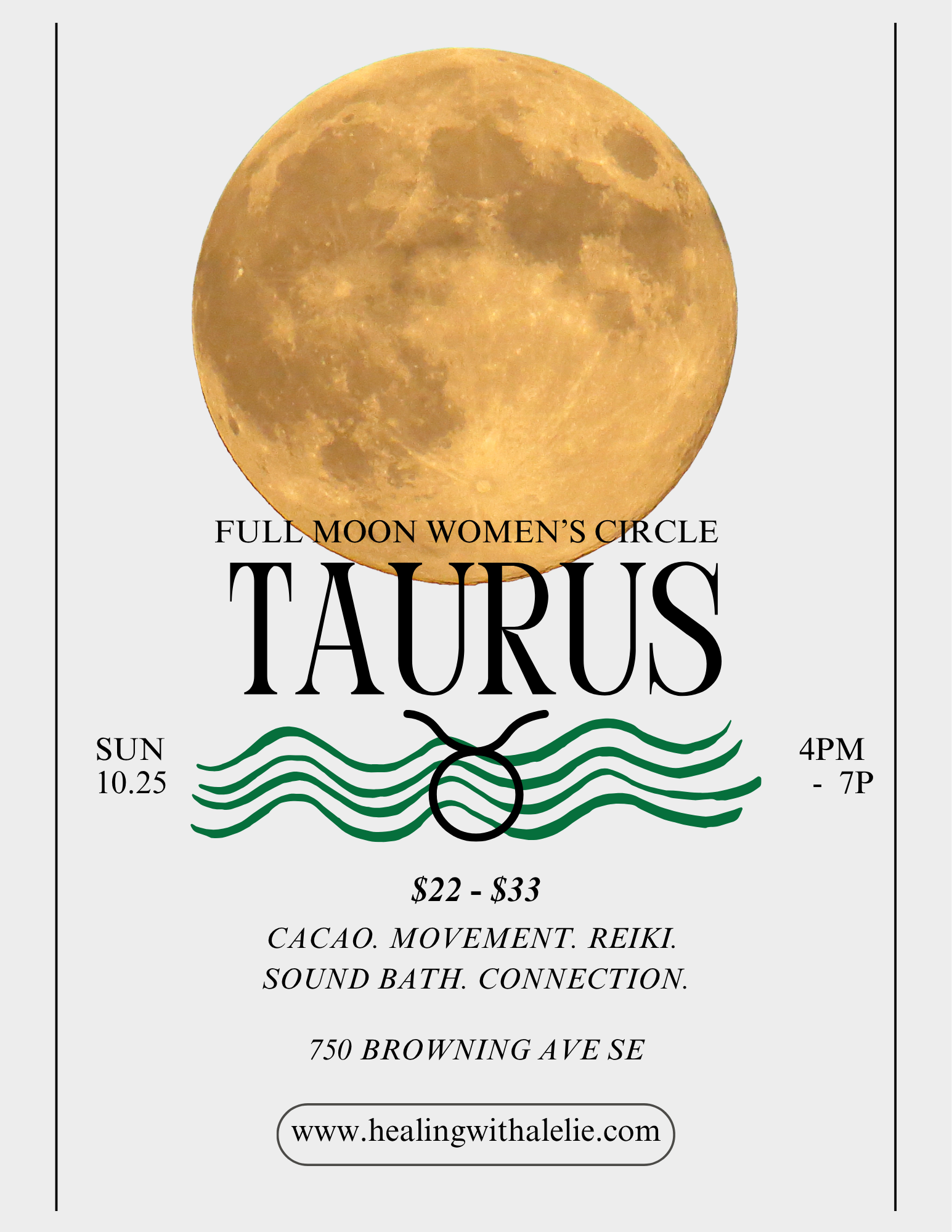 October Full Moon Women's Circle