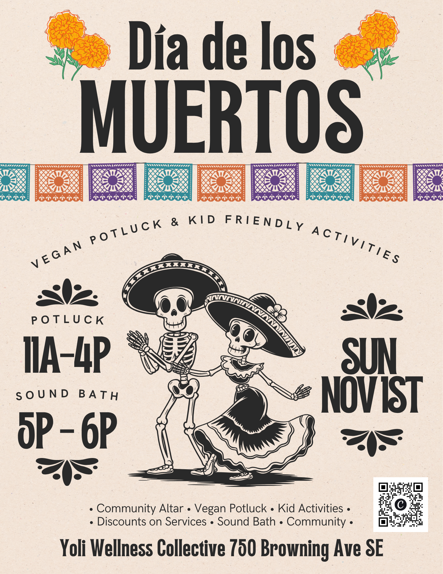 Dia De Los Muertos hosted by Yoli Wellness