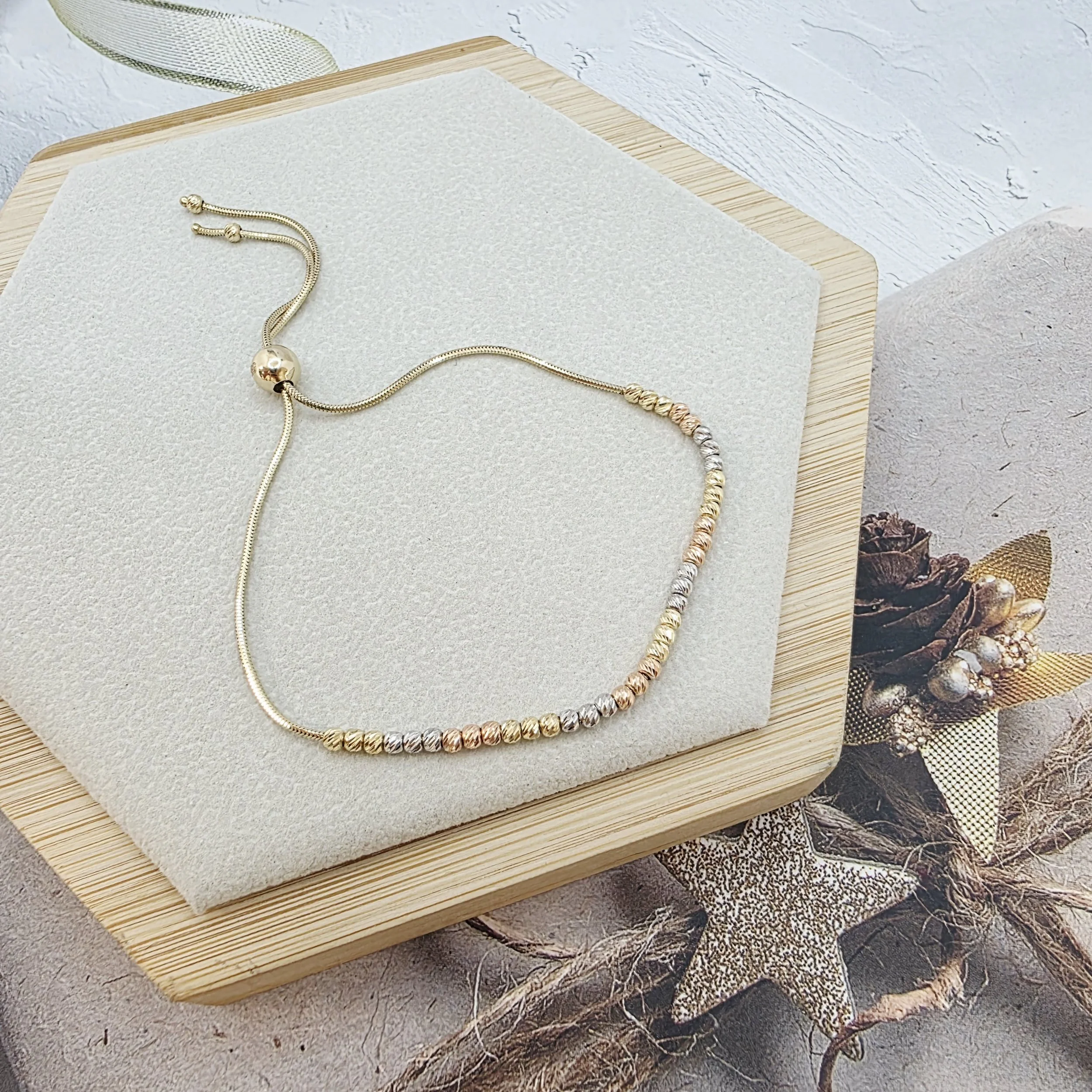 14k Gold Bracelet/ Bratara Aur 14k D0305