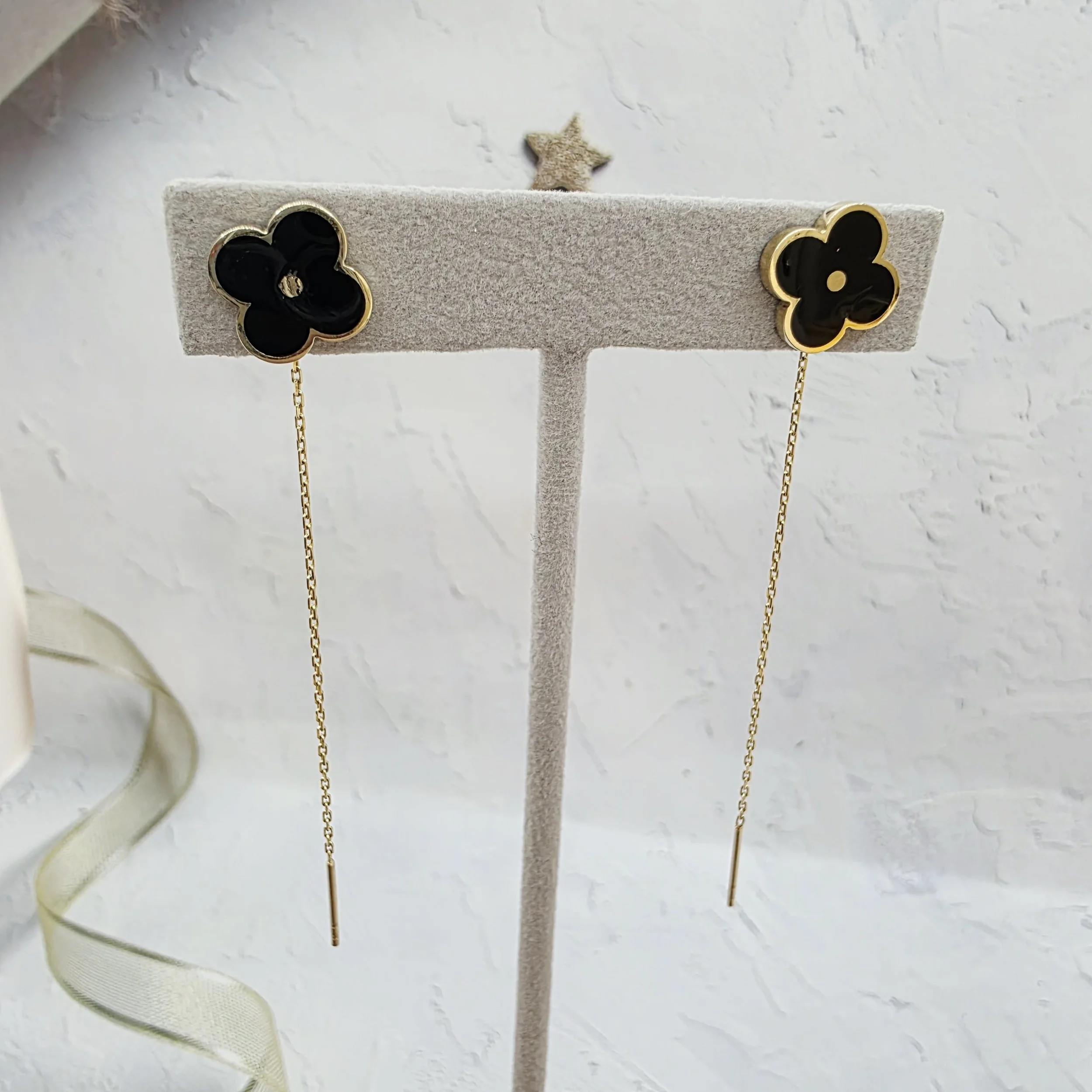 14k Gold Earrings/ Cercei Aur 14k CL129