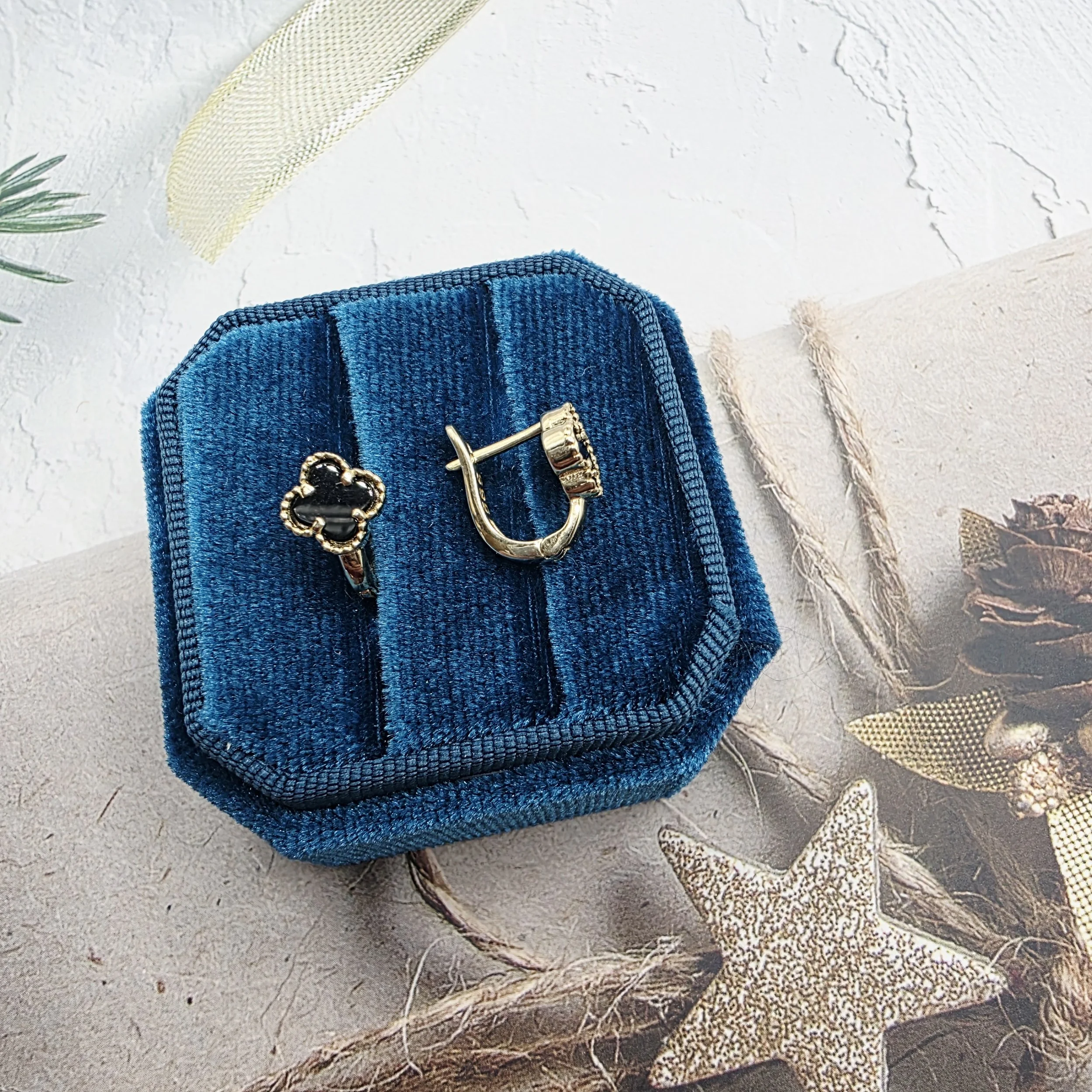 14k Gold Earrings/ Cercei Aur 14k C176