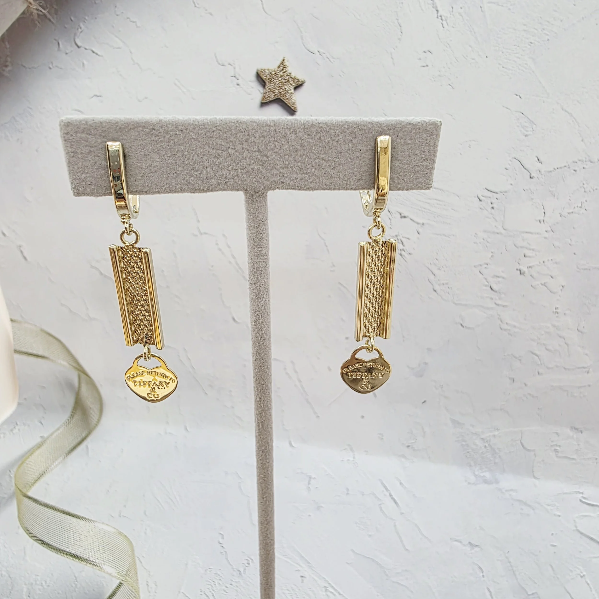 14k Gold Earrings/ Cercei Aur 14k CL132
