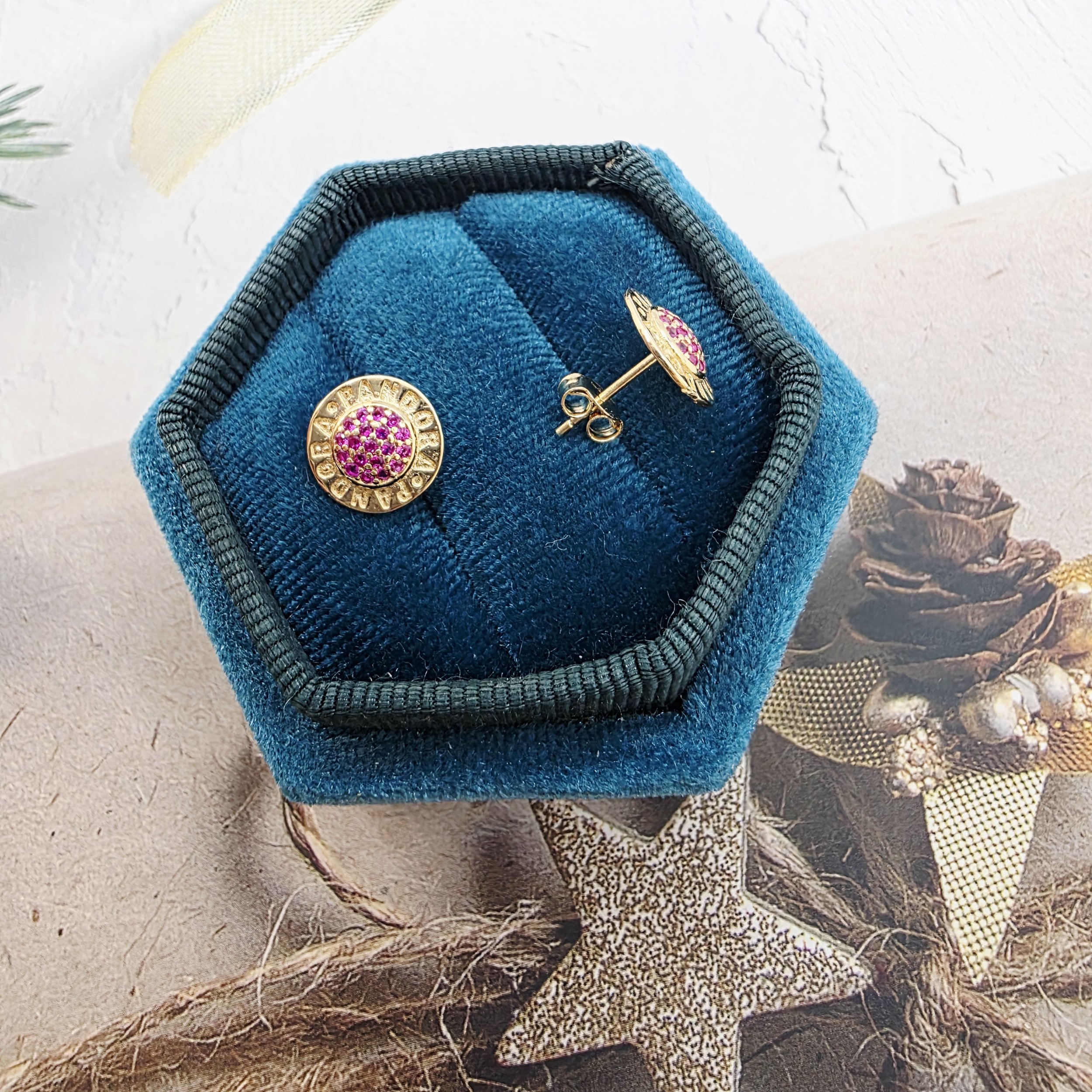 14k Gold Earrings/ Cercei Aur 14k CS257