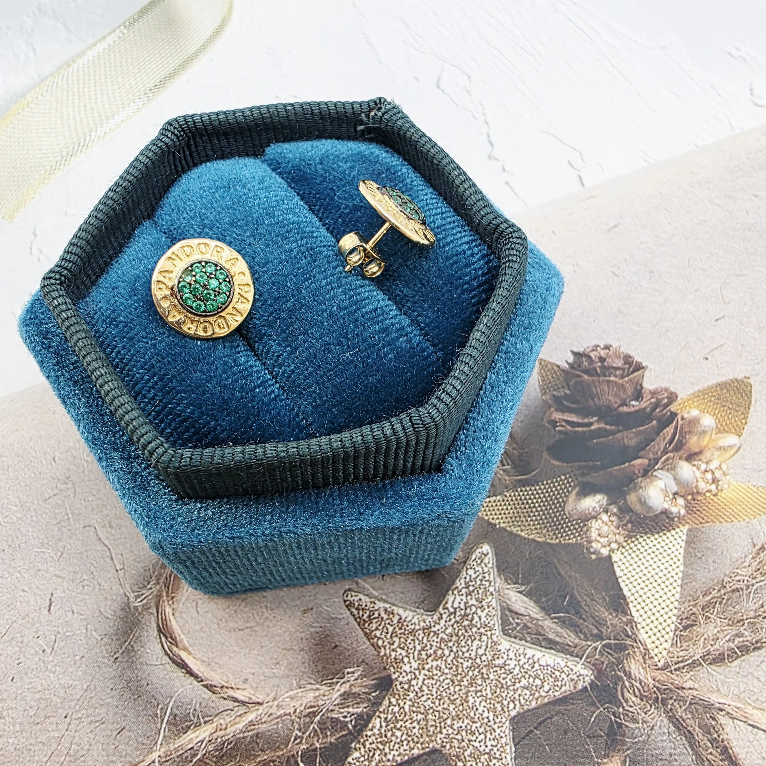 14k Gold Earrings/ Cercei Aur 14k CS259