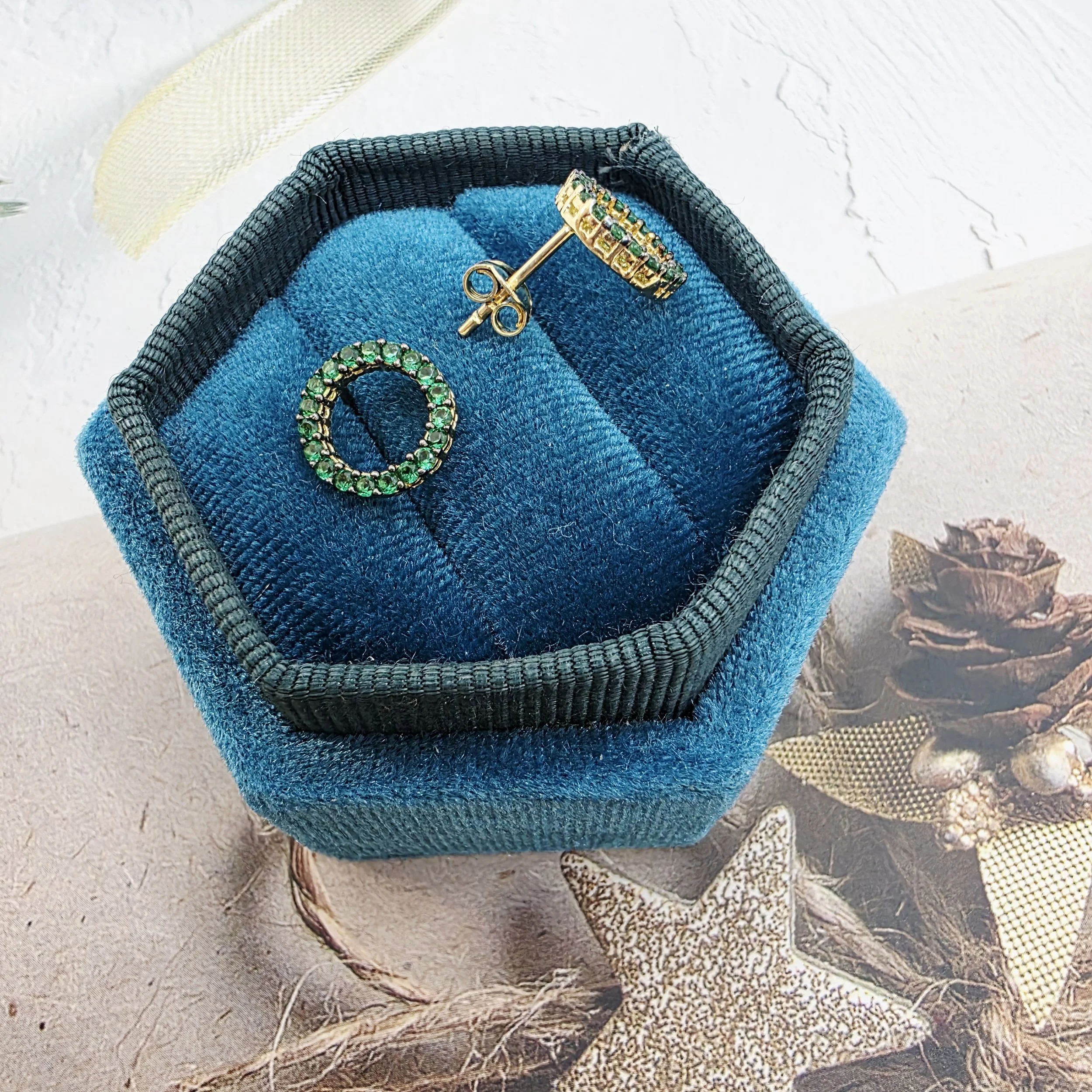 14k Gold Earrings/ Cercei Aur 14k CS260