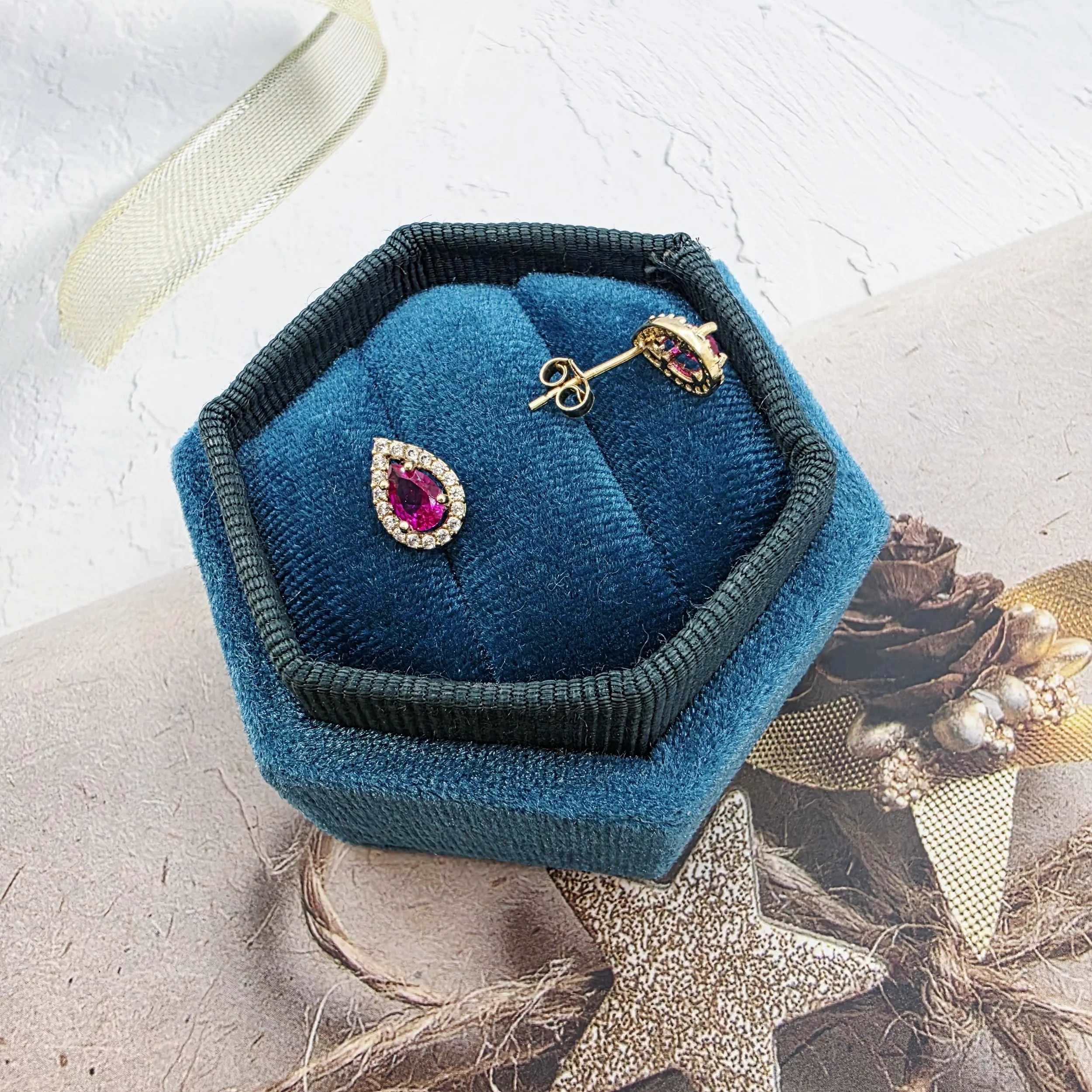 14k Gold Earrings/ Cercei Aur 14k CS251