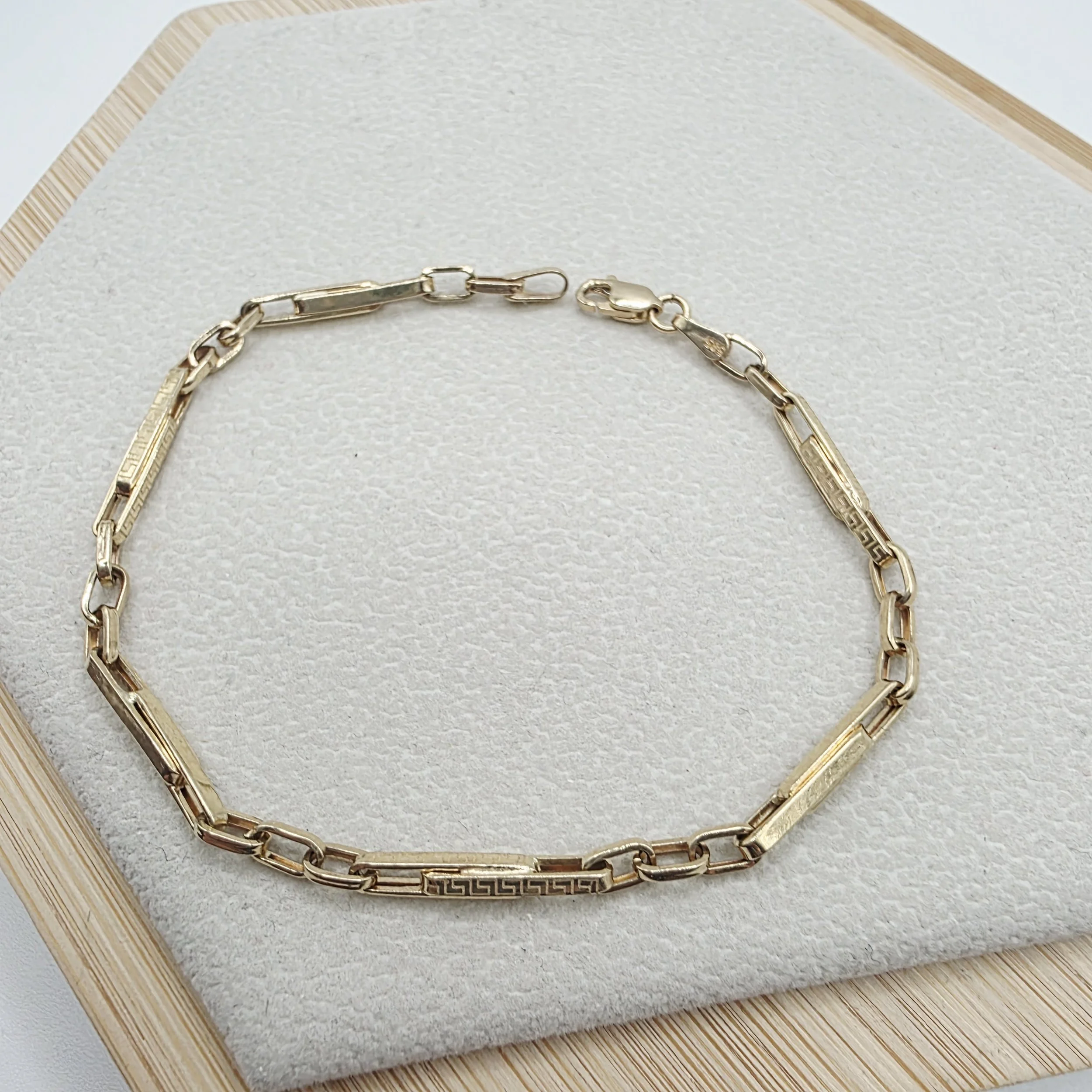 14k Gold Bracelet/ Bratara Aur 14k M070