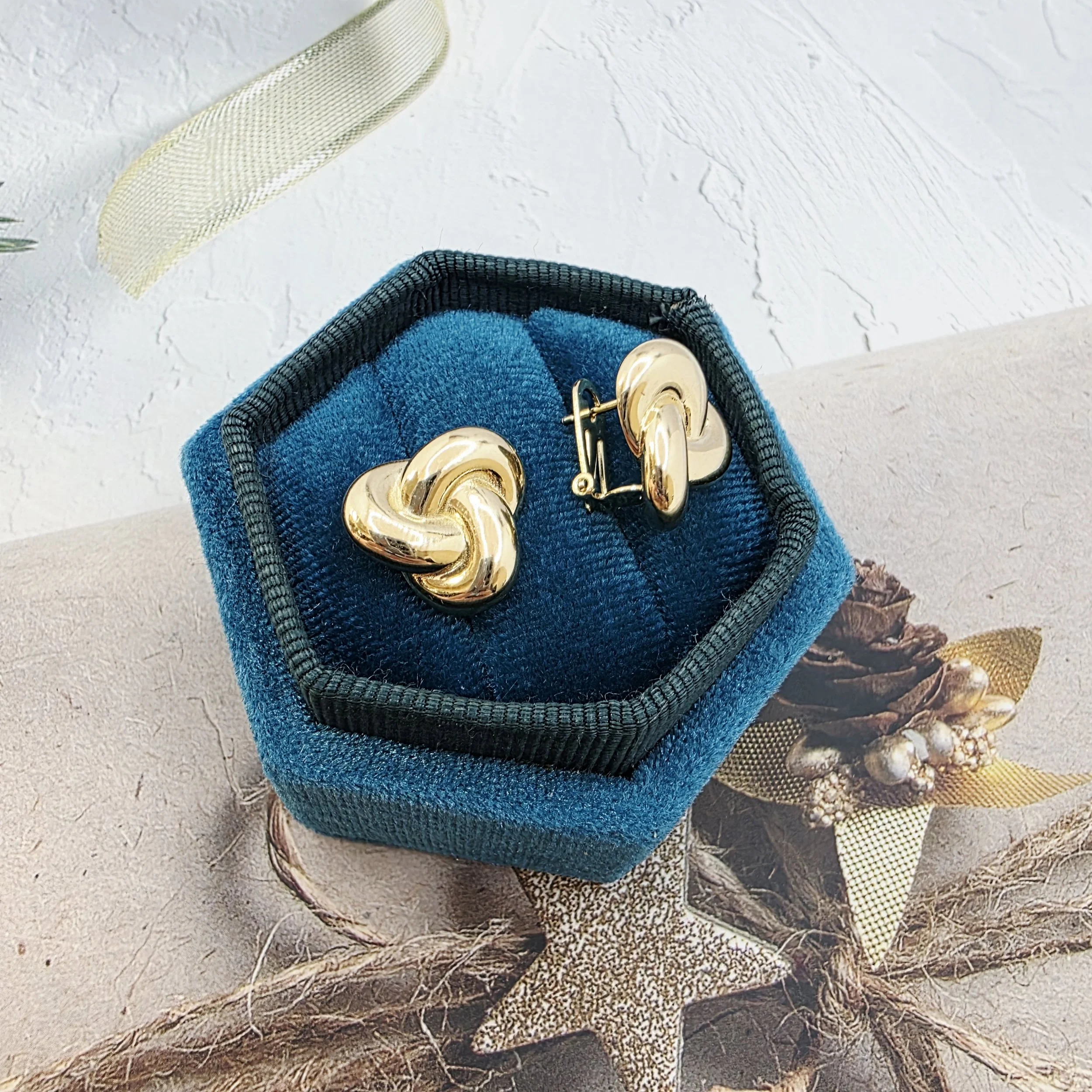 14k Gold Earrings/ Cercei Aur 14k C220