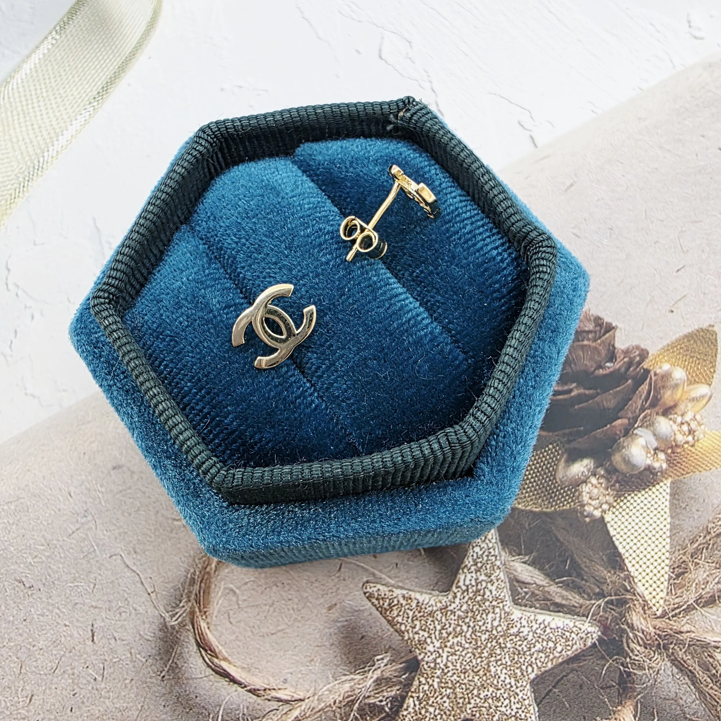 14k Gold Earrings/ Cercei Aur 14k CS245