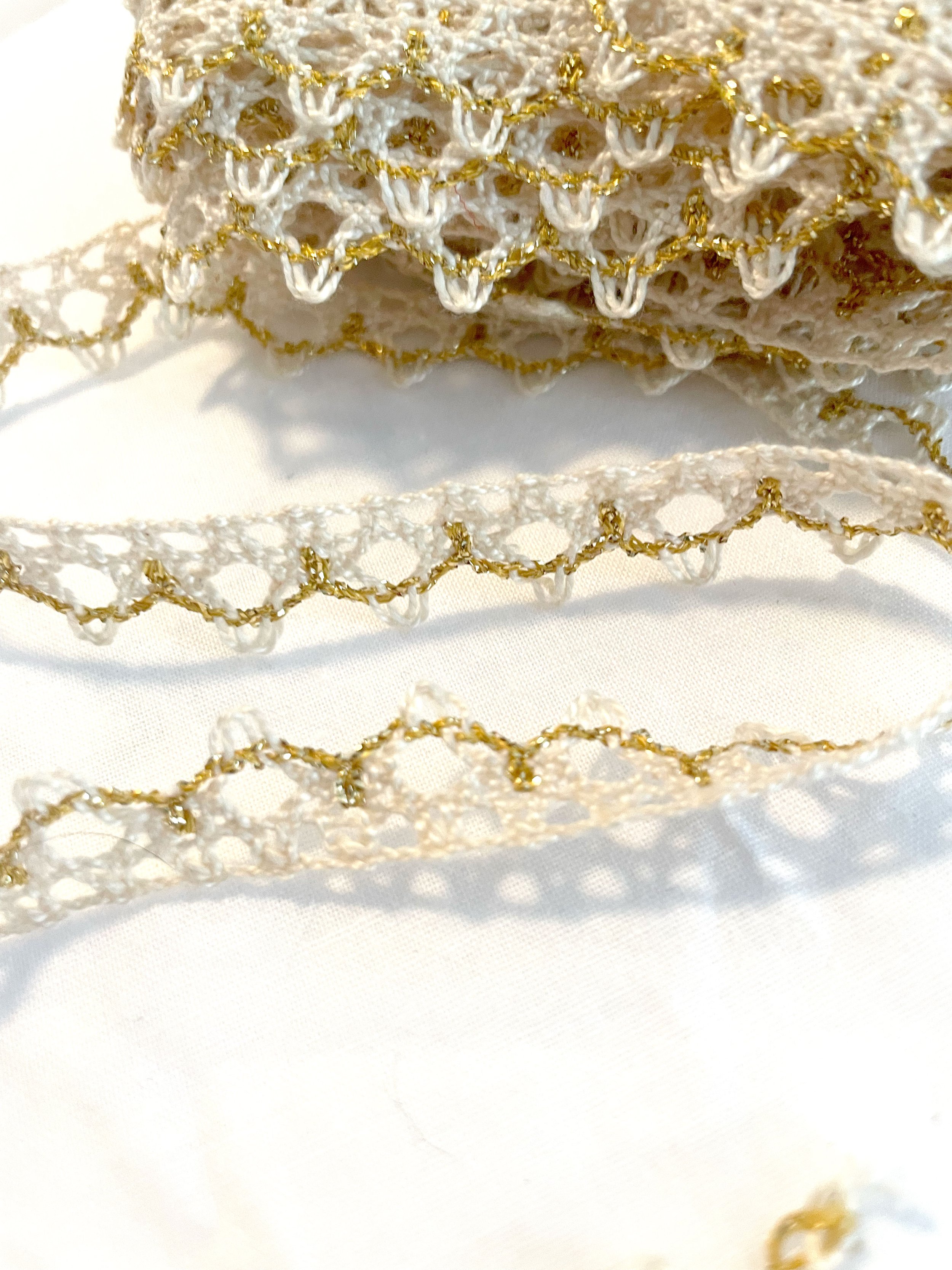 Ivory Gold Love Trim