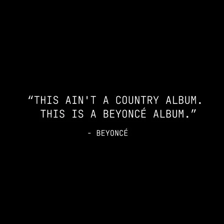 Diving into Cowboy Carter by Beyonce
