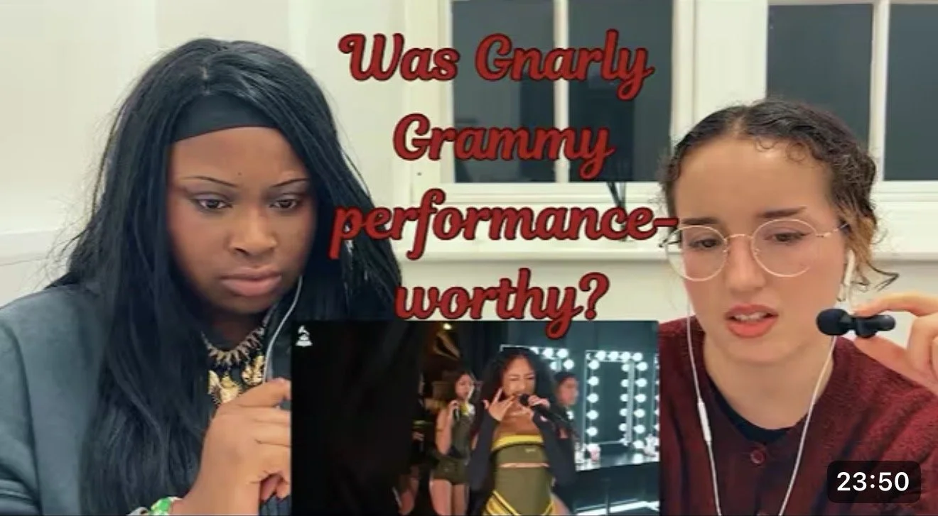 KATSEYE GNARLY GRAMMY PERFORMANCE reaction + discussion with Hair & Comb