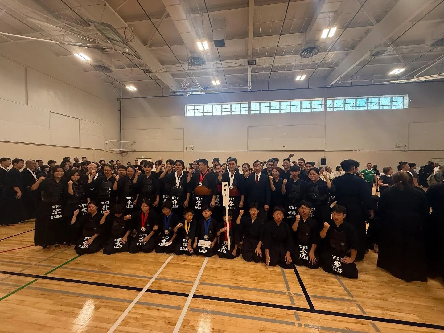 We just had our first All California Open Kendo Tournament as a new dojo held in Fresno California! Thank you to all that came out and supported us. #wkf #kendo #kendoislife #fresno