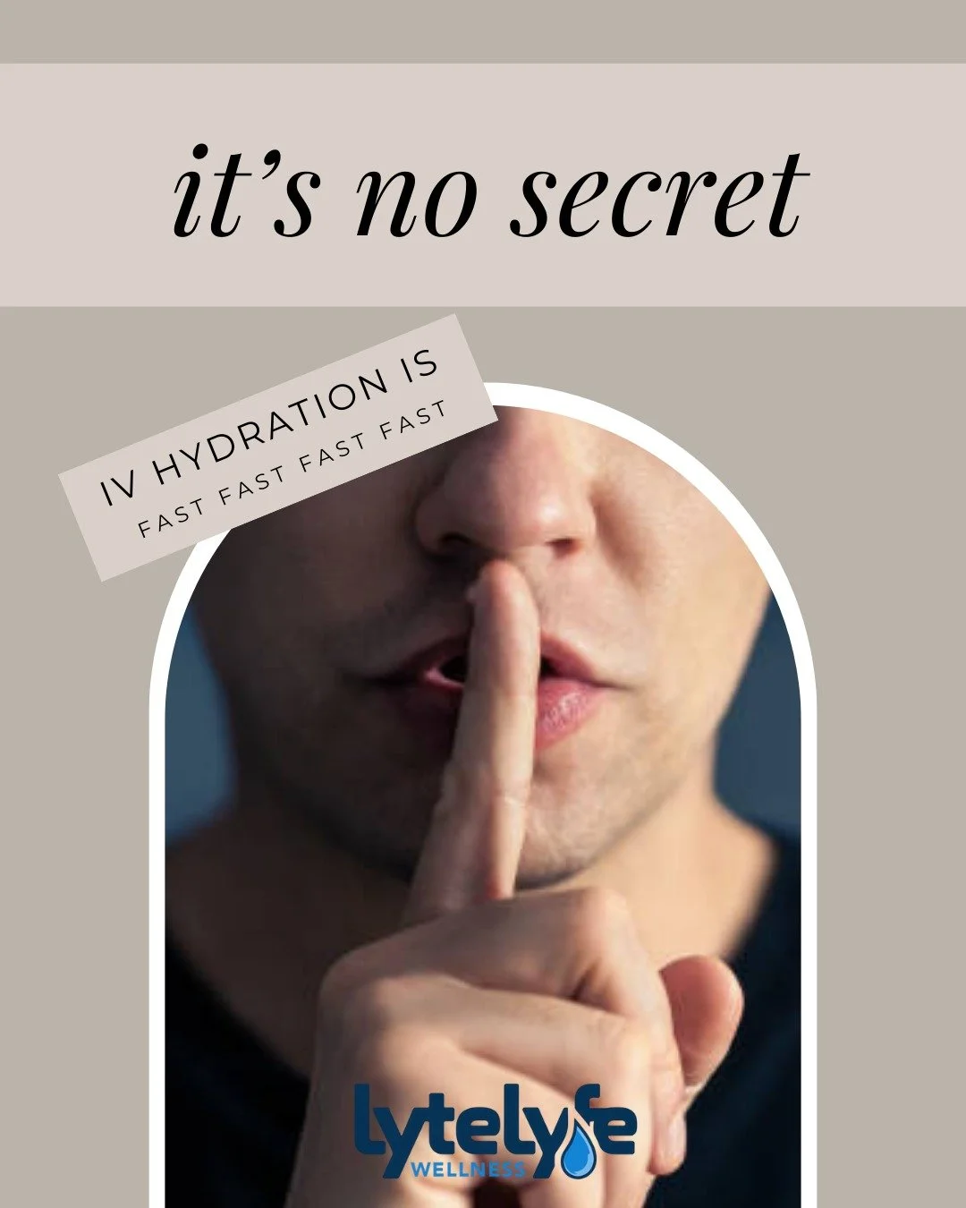 Shhh... 🤫 Have you heard? It&rsquo;s not a secret! IV hydration works 3x faster than drinking water alone! 💧✨ When you need to rehydrate, recover, or recharge, why wait? Get the fluids, electrolytes, and vitamins your body needs instantly. Don&rsqu