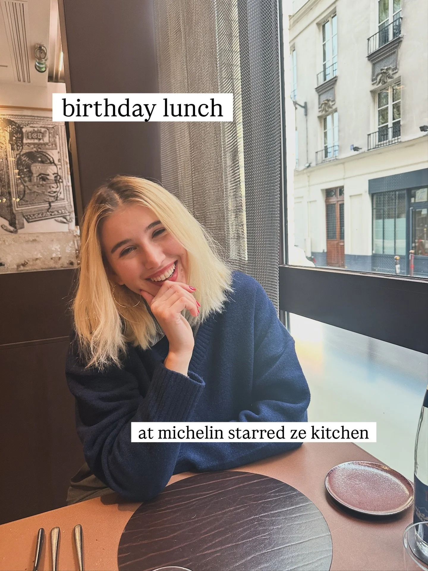 I had an amazing time at Ze Kitchen from chef @williamledeuil 🙏 thank you for having us!