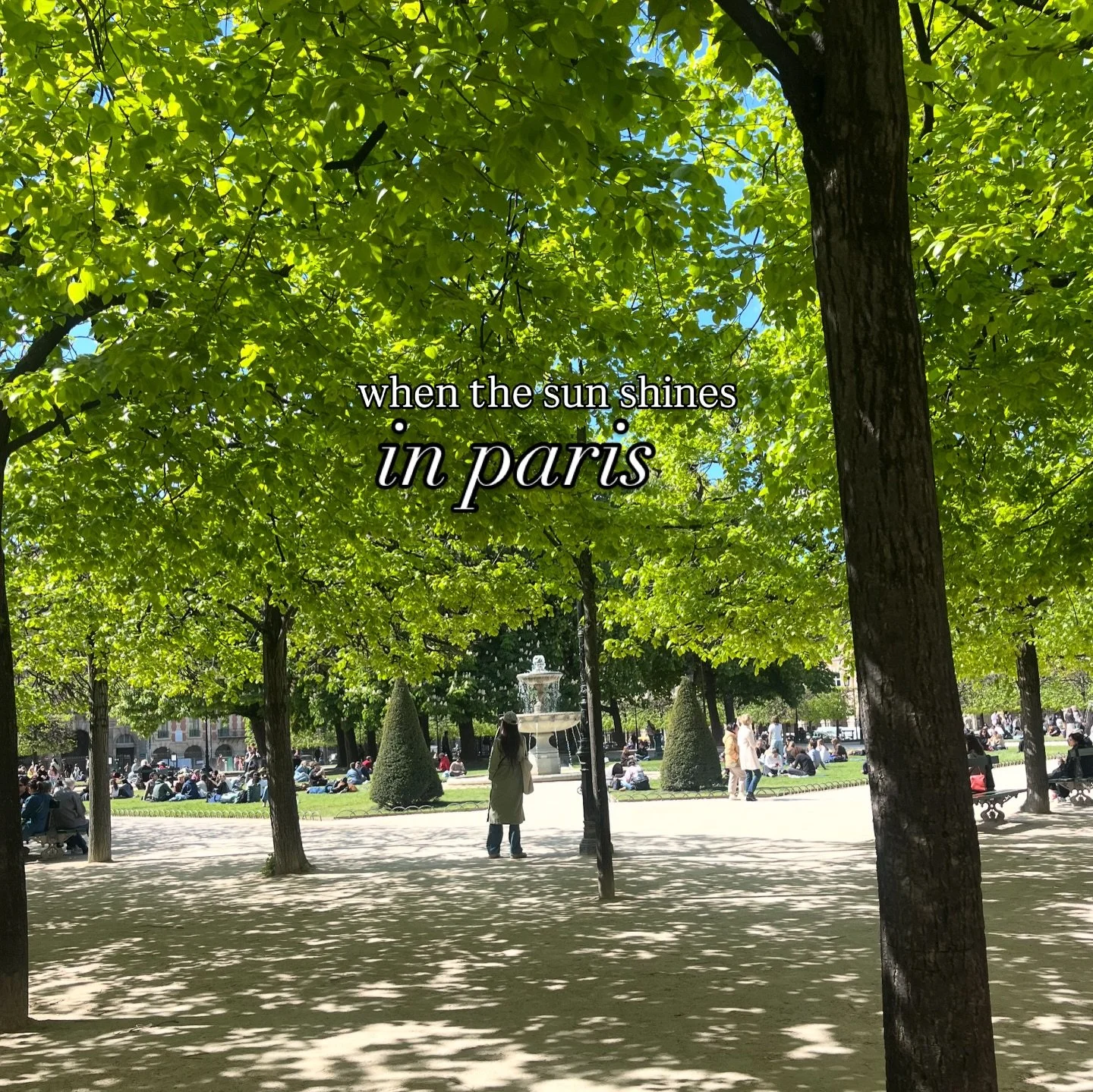 Paris is ✨always✨ a good idea