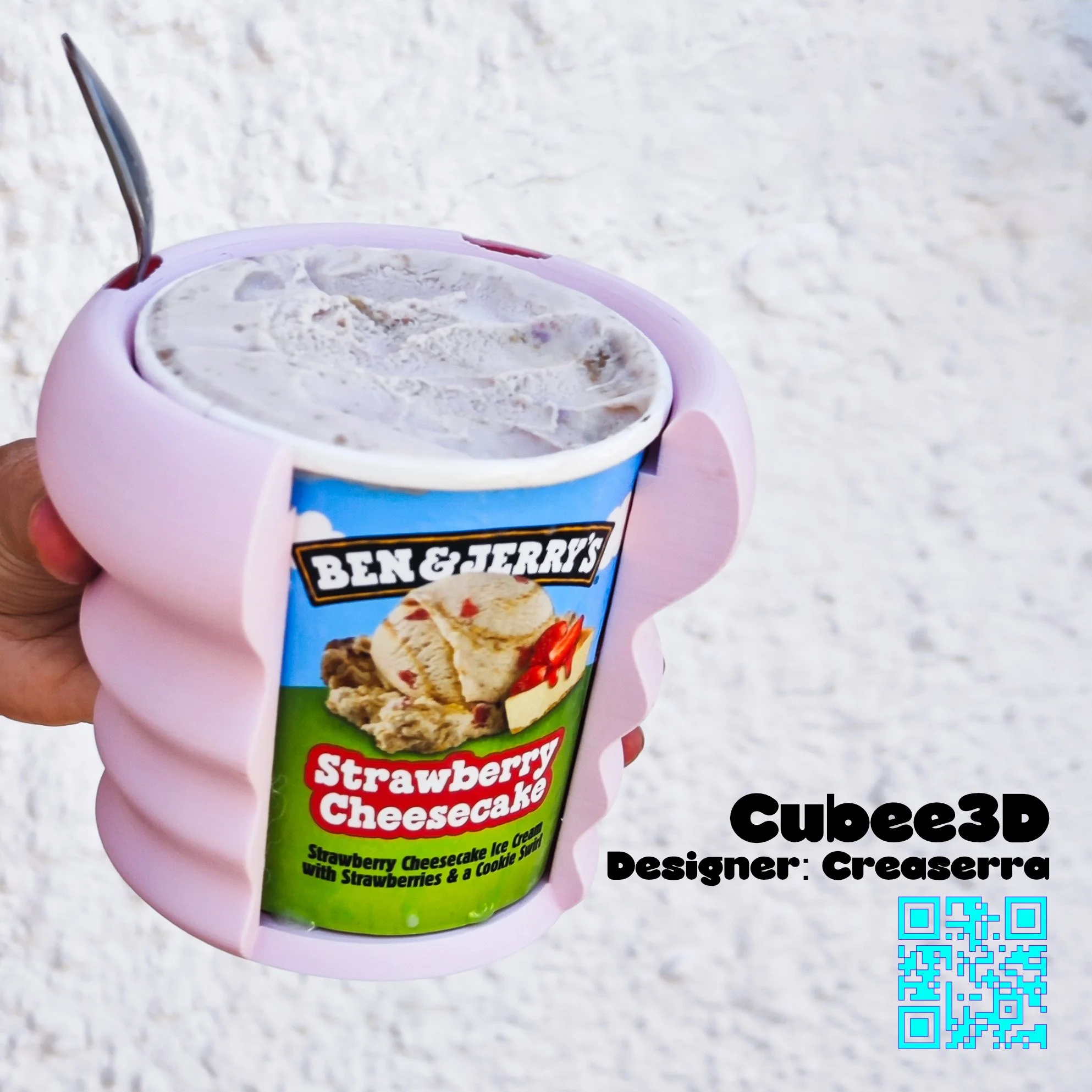 Grip & Chill Ice Cream Holder