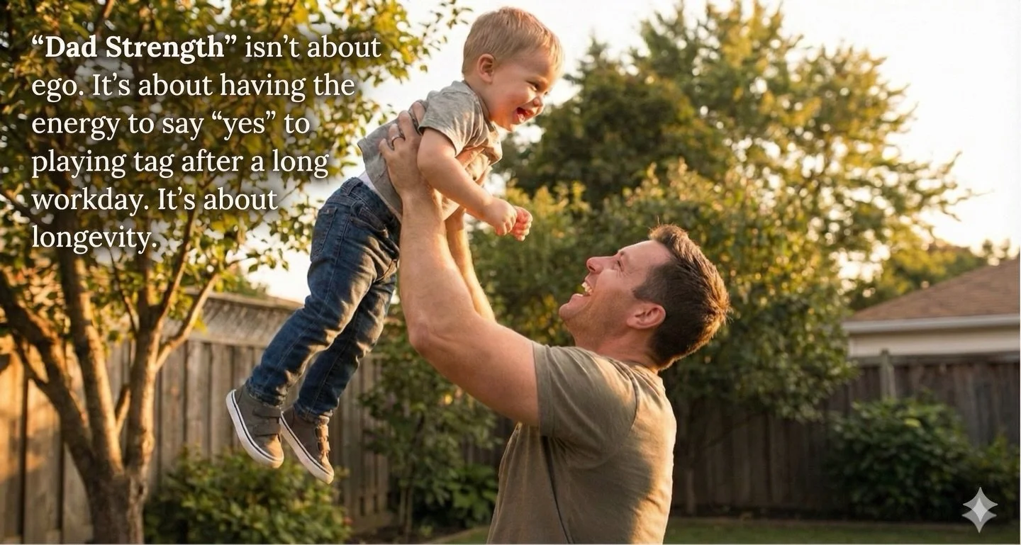 The Iron fuels the Lime. 
It&rsquo;s easy to get caught up in the numbers, the PRs, the body fat percentage, the time on the clock. But as a dad, the real ROI of all that hard work isn&rsquo;t in the mirror.

It&rsquo;s in the backyard.

It&rsquo;s i