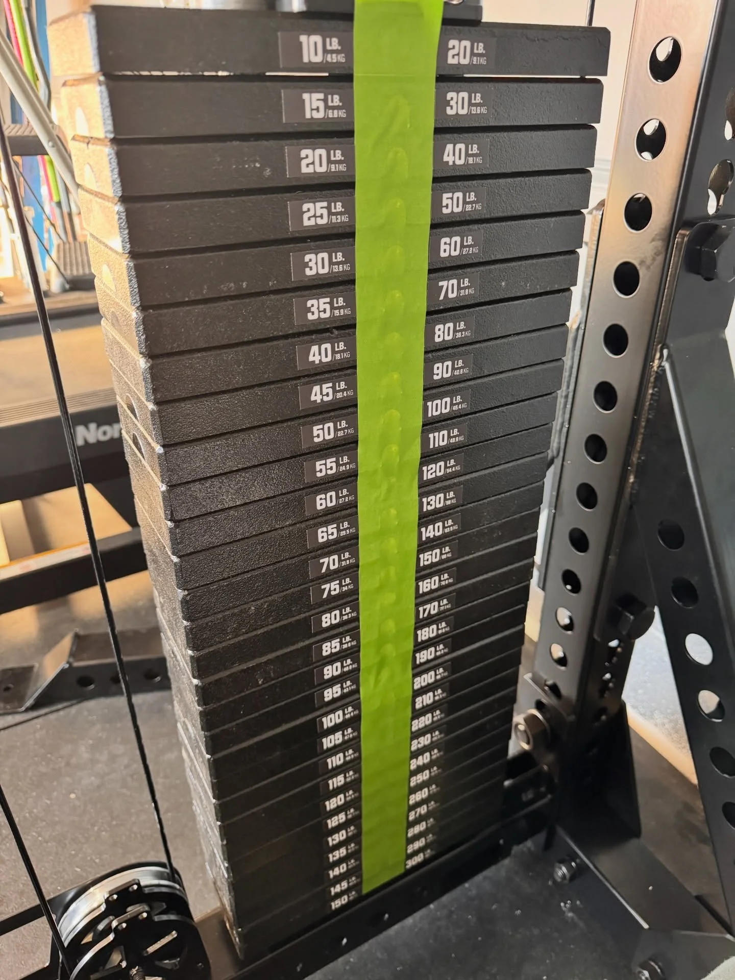 If you have a @roguefitness FM-6, Indy, CTM-1, and probably any other weight stack product from Rogue, @frogtape makes this job a zero stress operation. So excited to get to work!