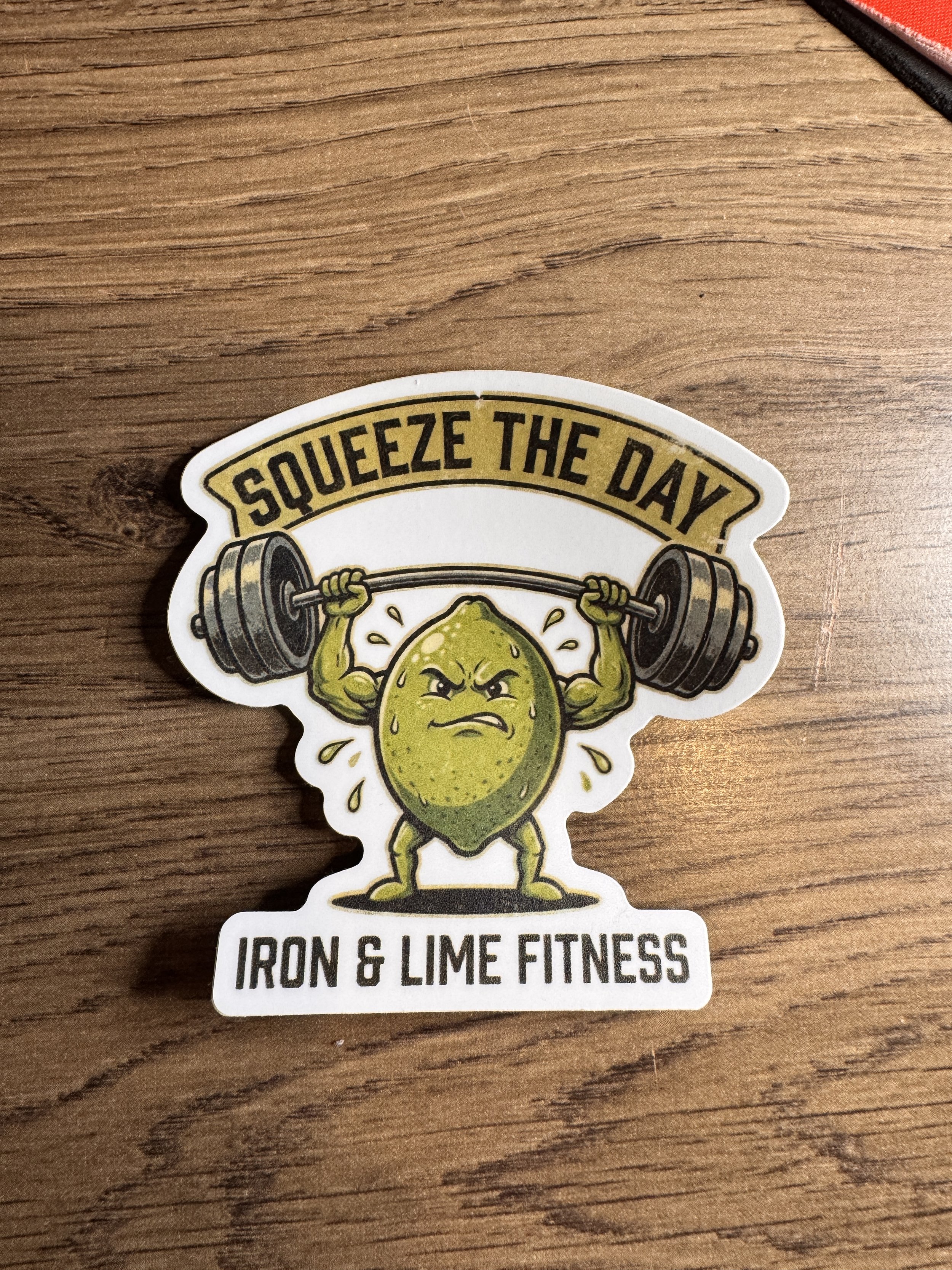 Squeeze the Day 3-Inch Decal